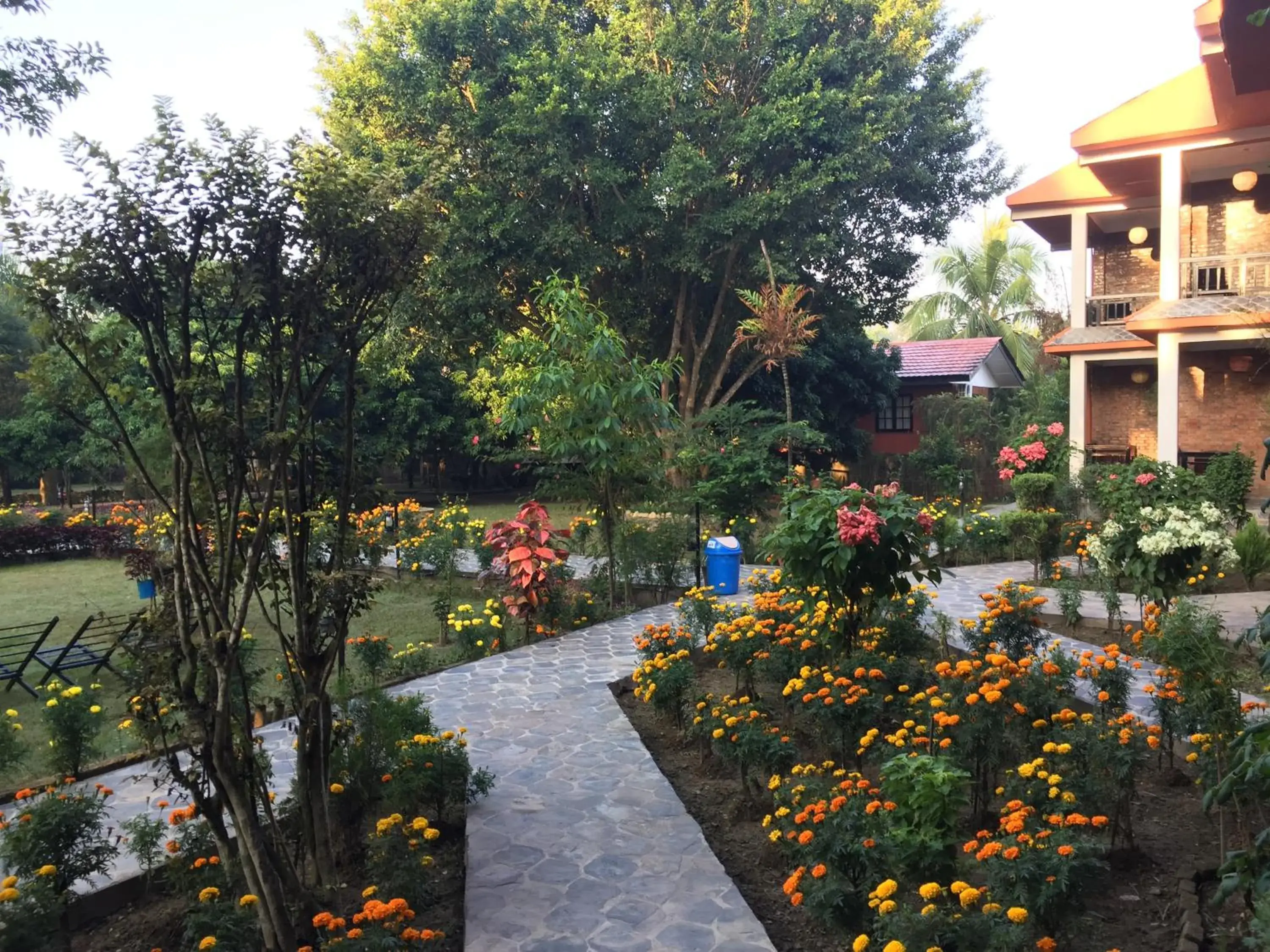 Property building in Chautari Garden Resort Property building in Chautari Garden Resort