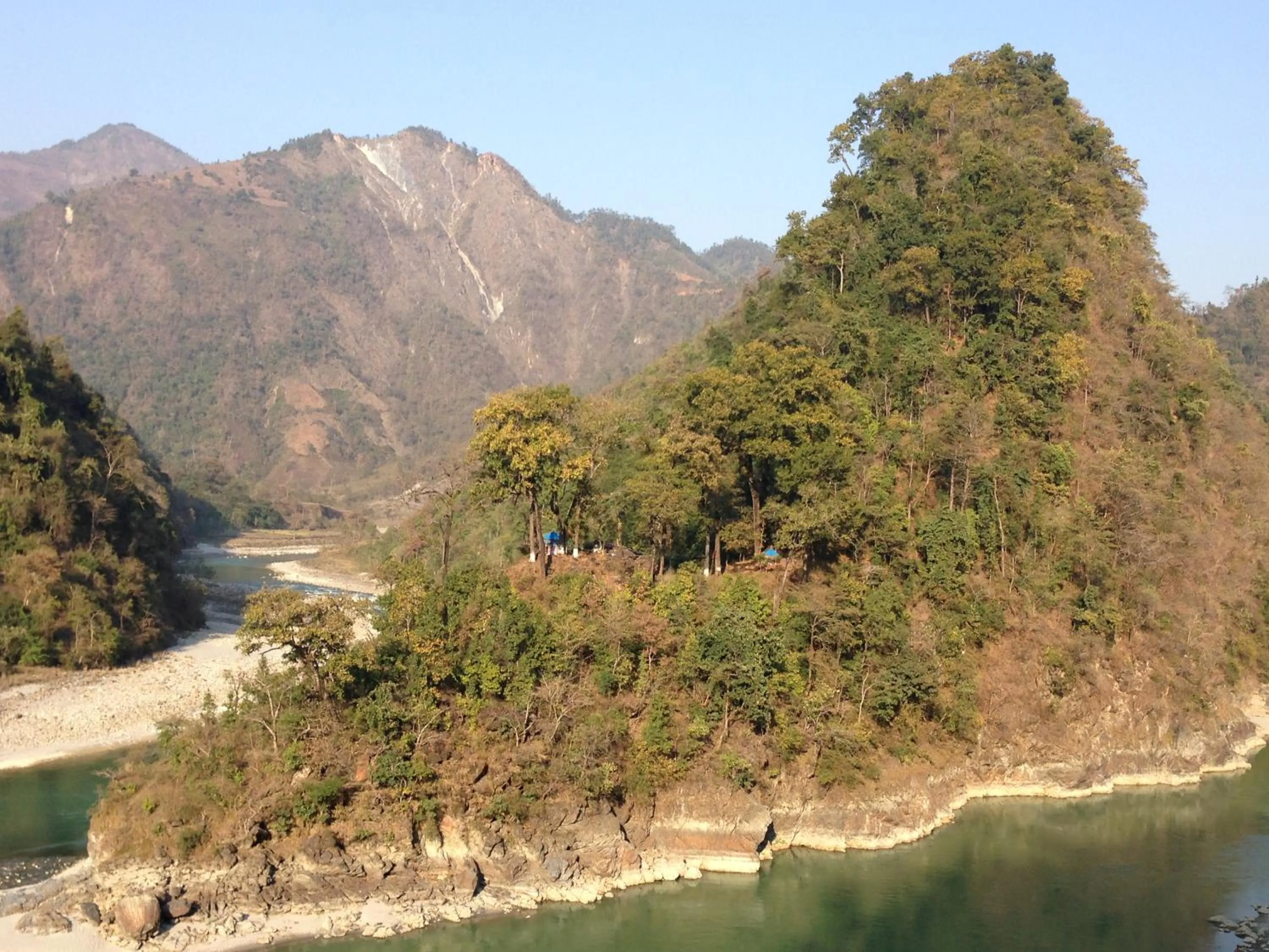 Natural landscape in Chautari Garden Resort