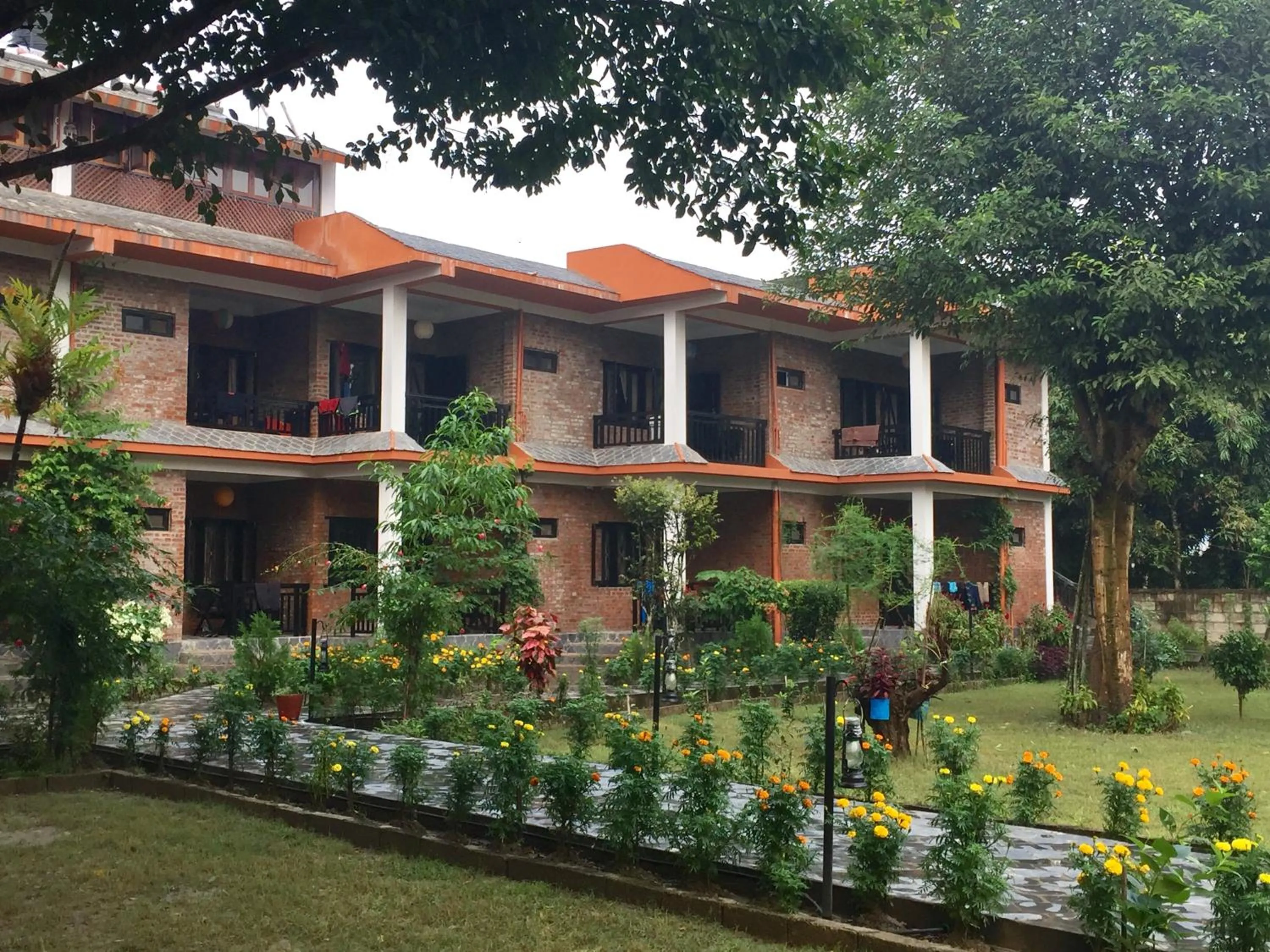 Property building in Chautari Garden Resort