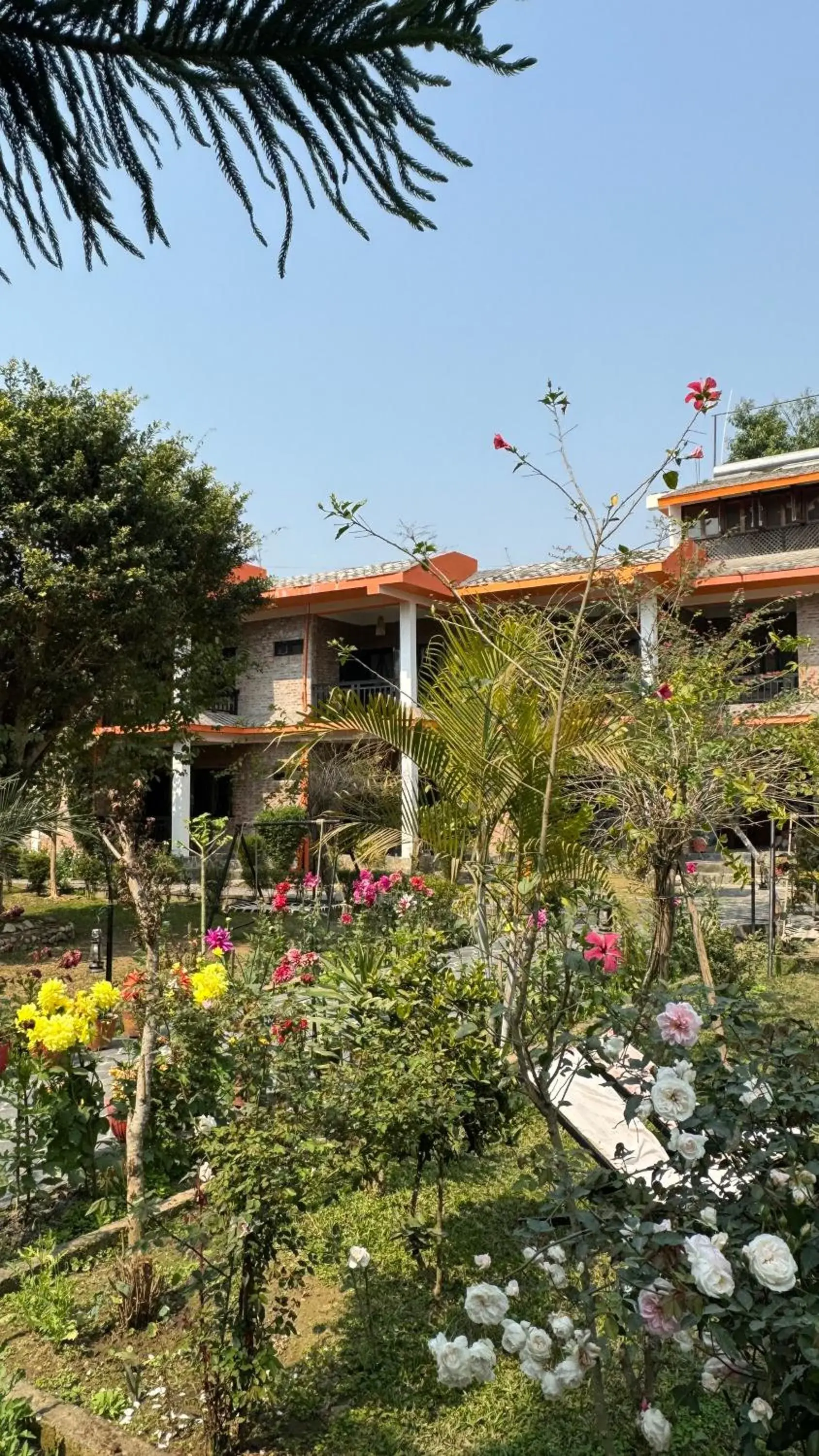 Property building in Chautari Garden Resort Property building in Chautari Garden Resort
