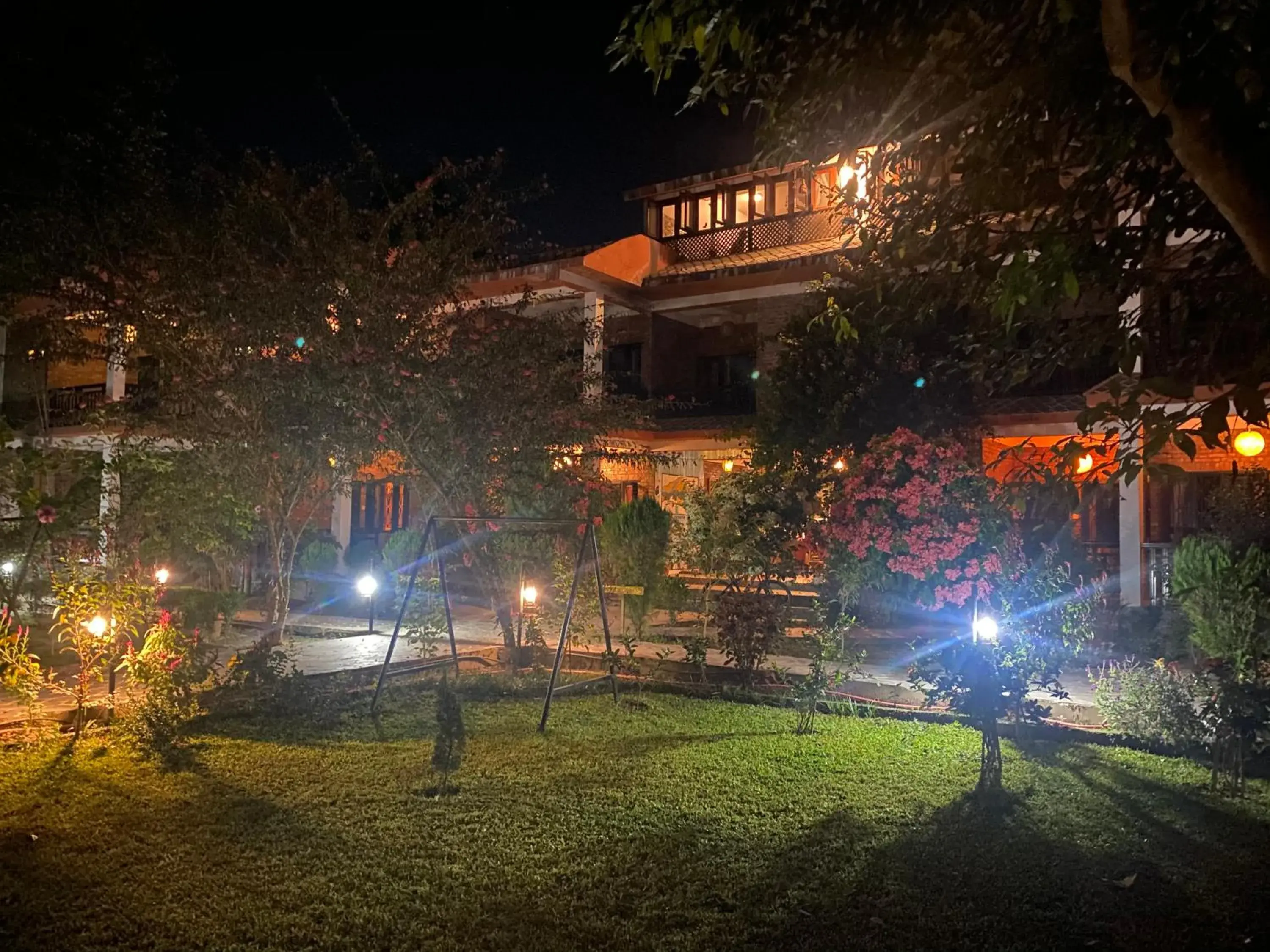 Property building in Chautari Garden Resort Property building in Chautari Garden Resort