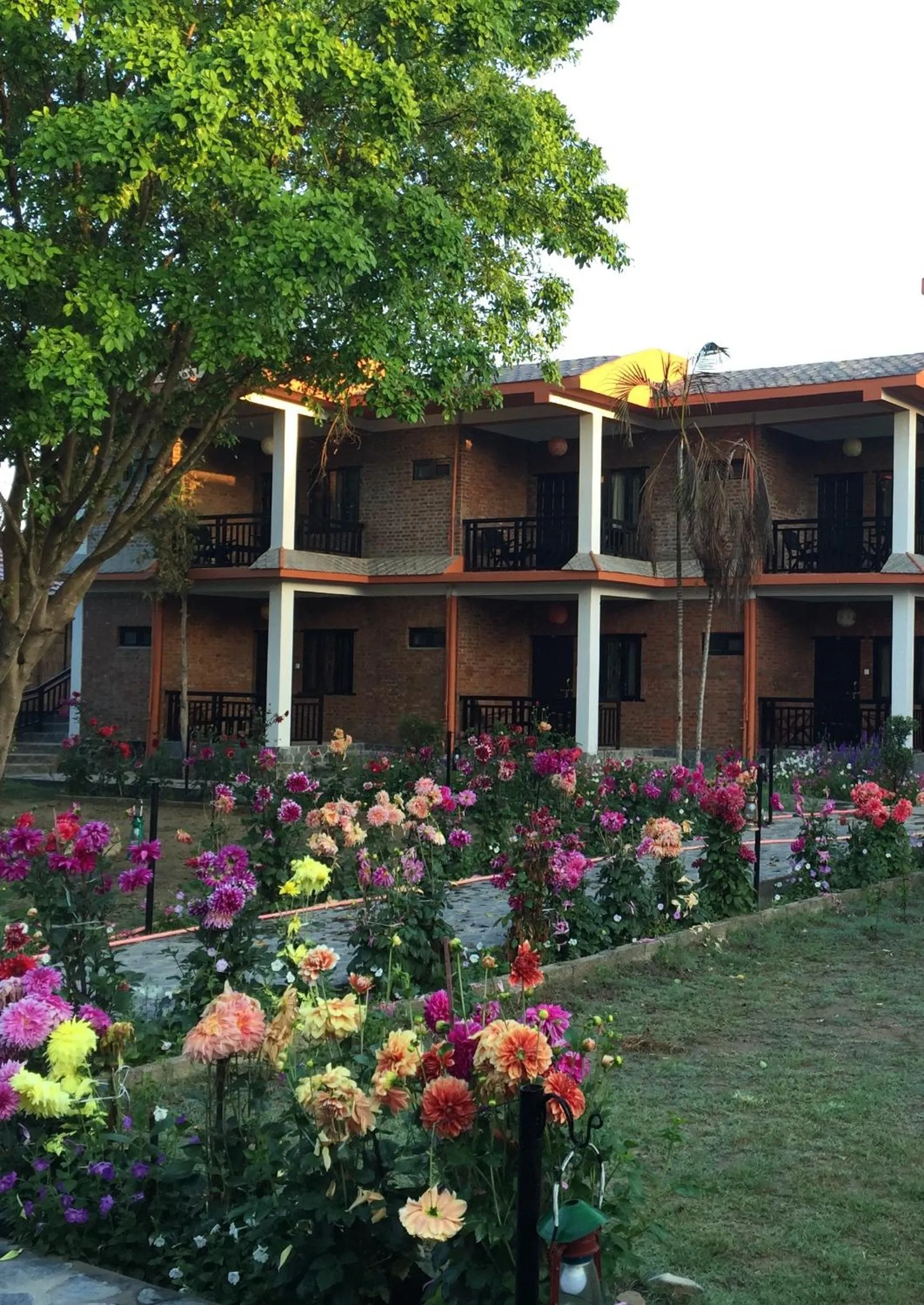 Property building in Chautari Garden Resort