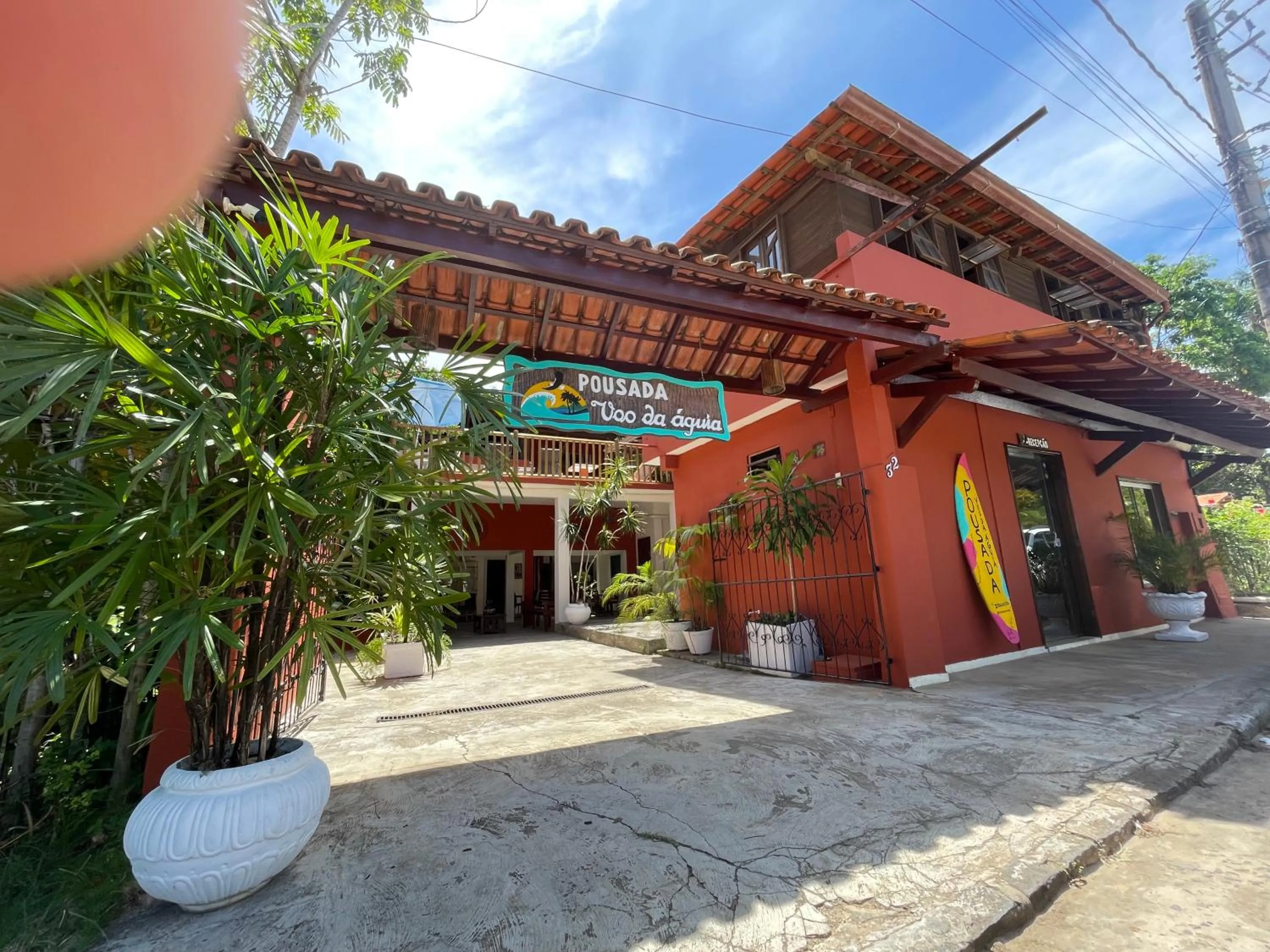 Property building in Pousada Vôo da Águia