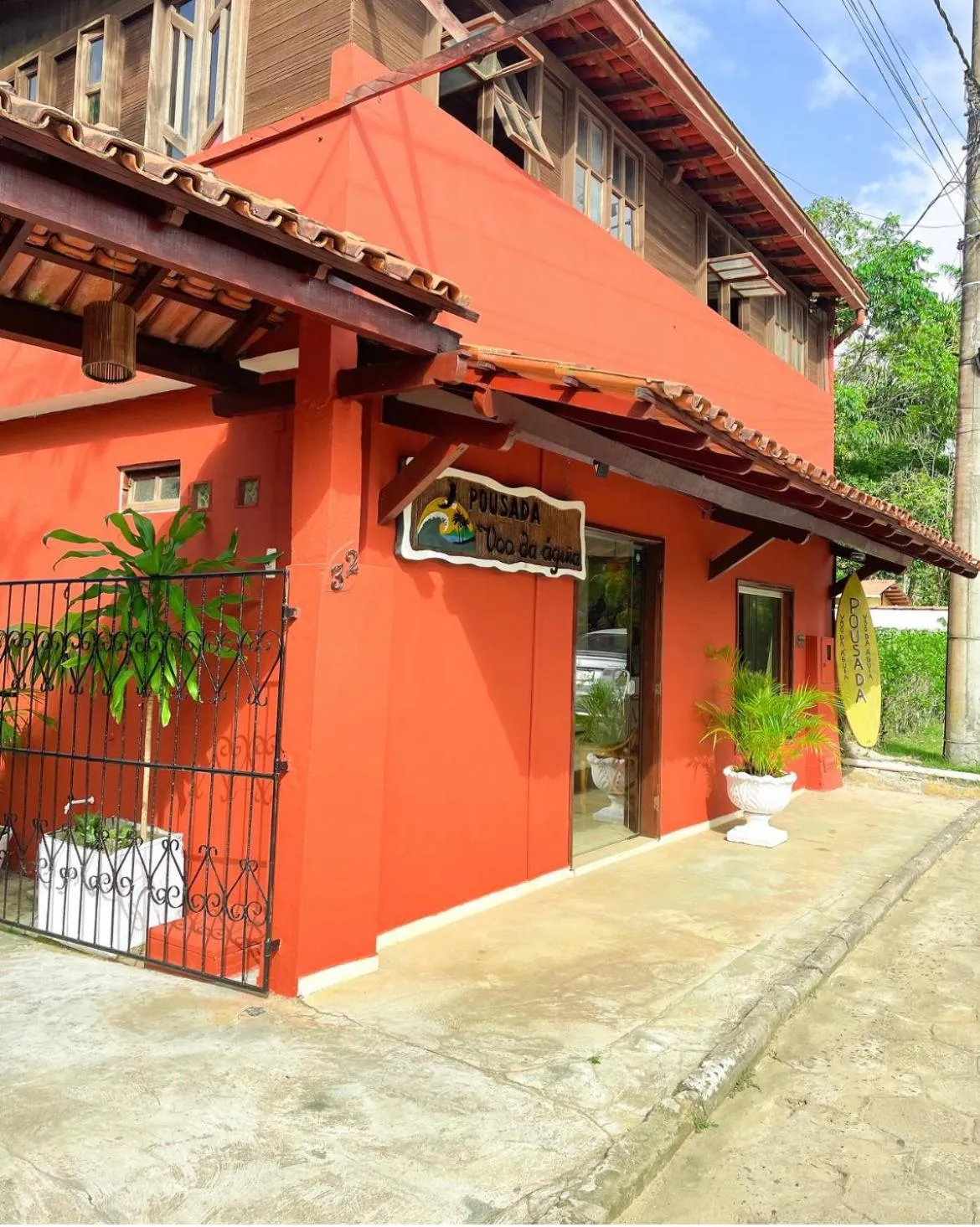 Property building in Pousada Vôo da Águia
