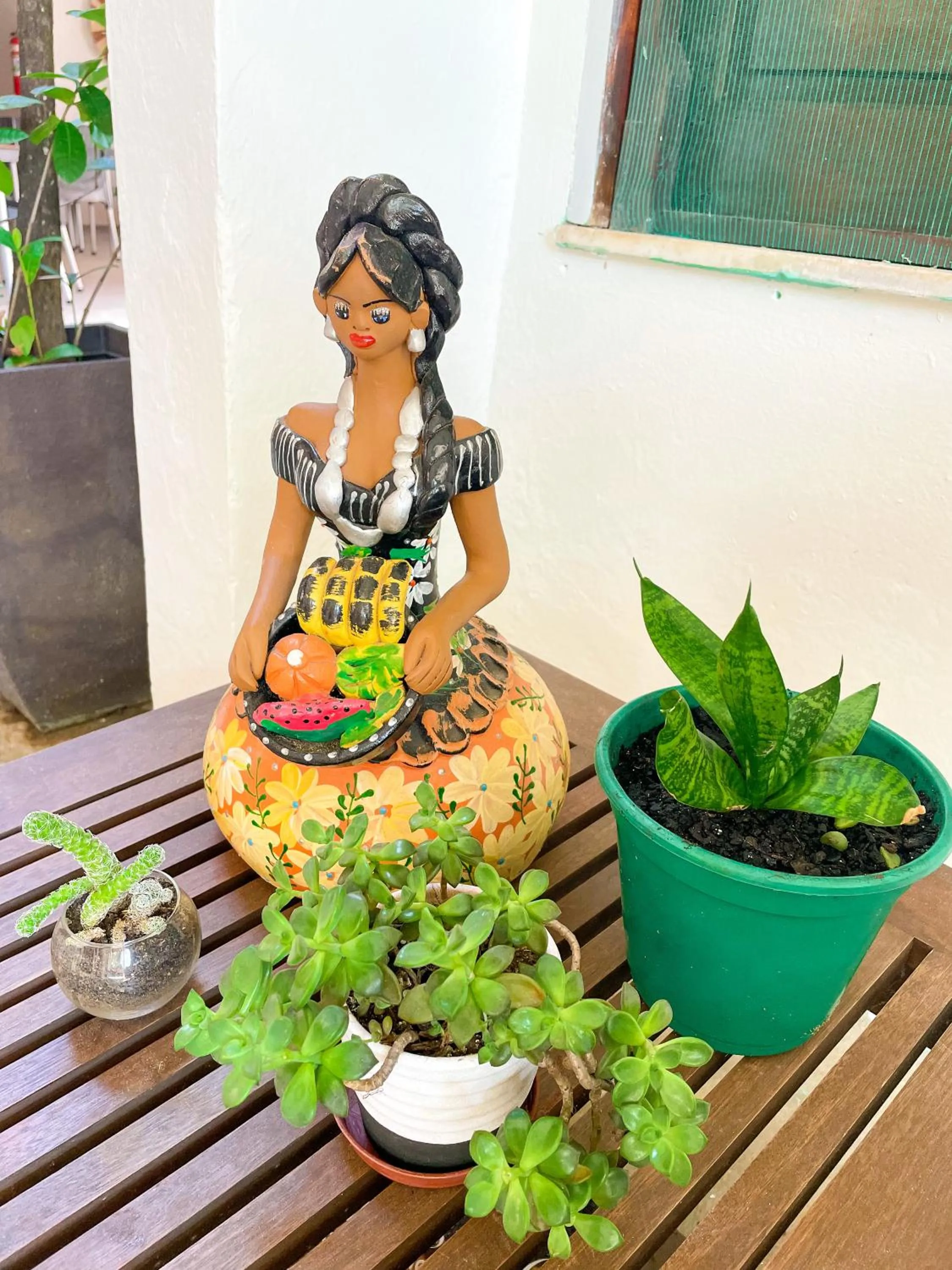 Garden in Pousada Vôo da Águia