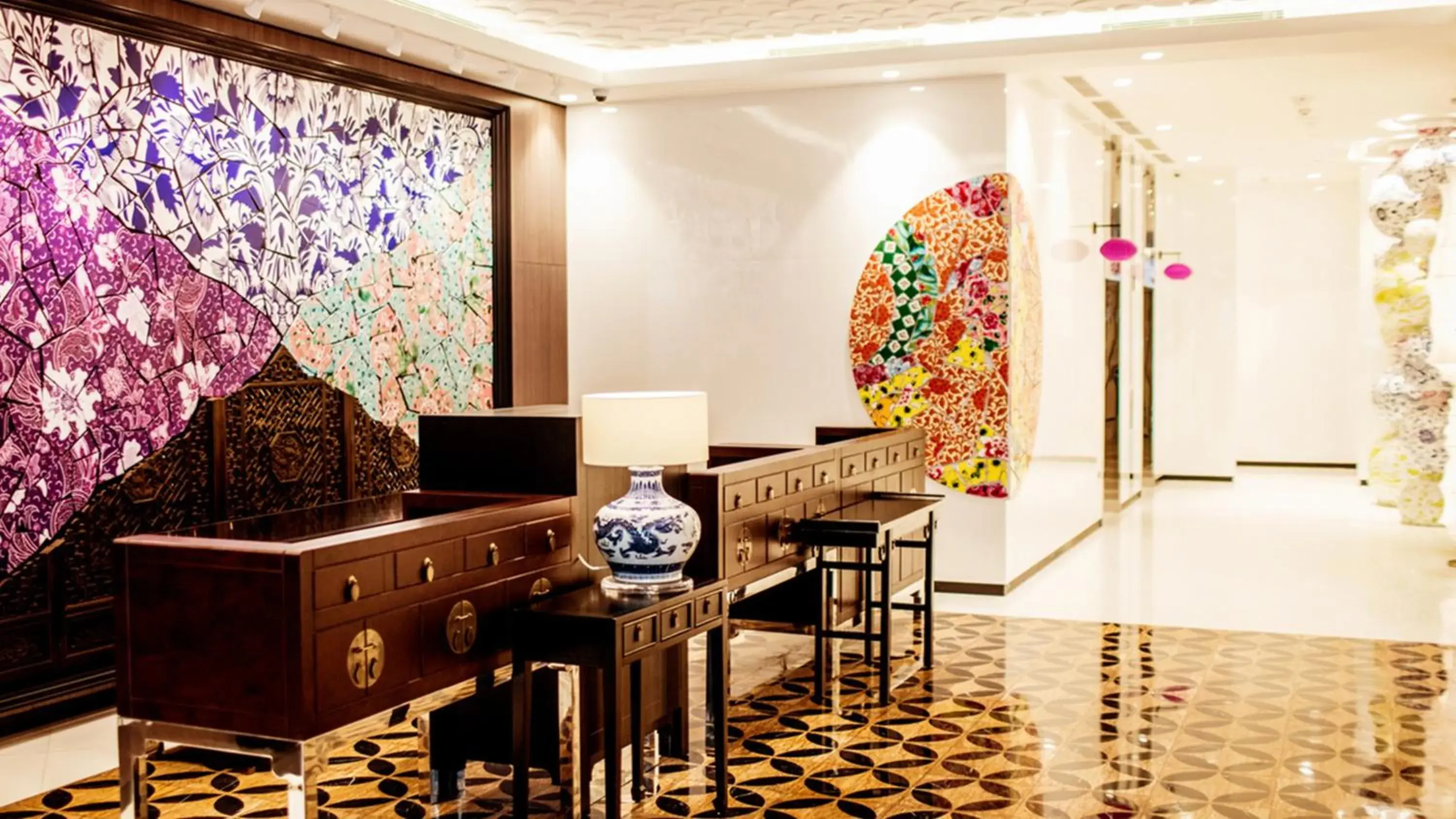 Lobby or reception in Hotel Indigo Singapore Katong by IHG Lobby or reception in Hotel Indigo Singapore Katong by IHG
