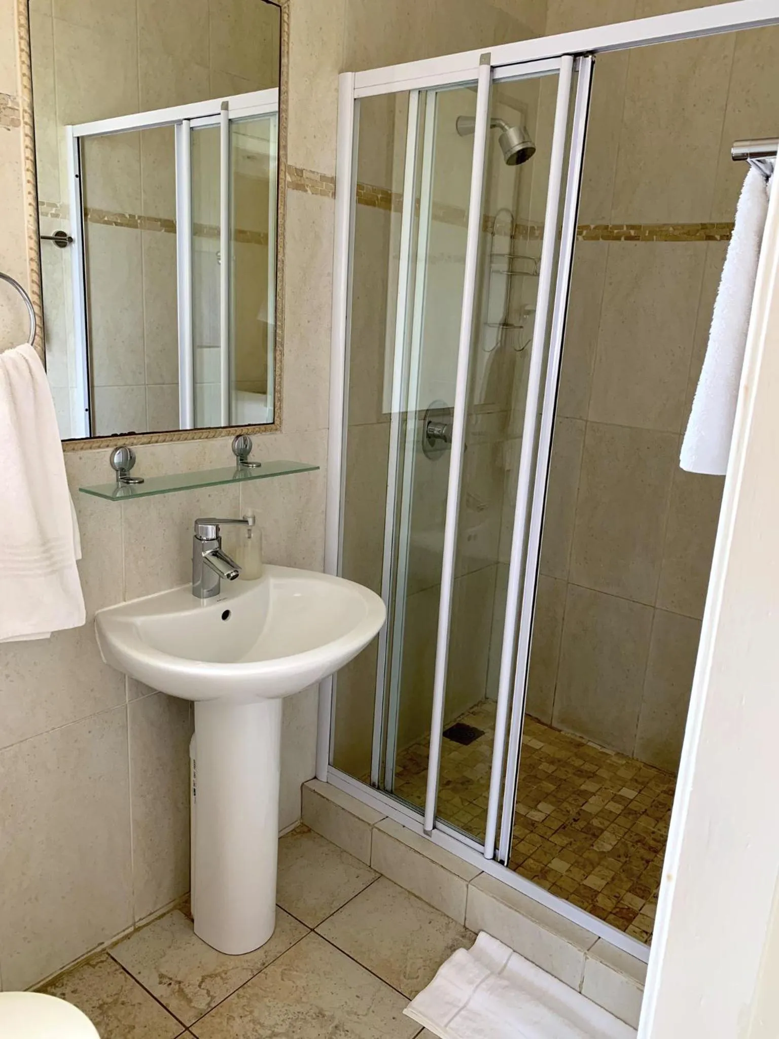 Shower in Almost Heaven