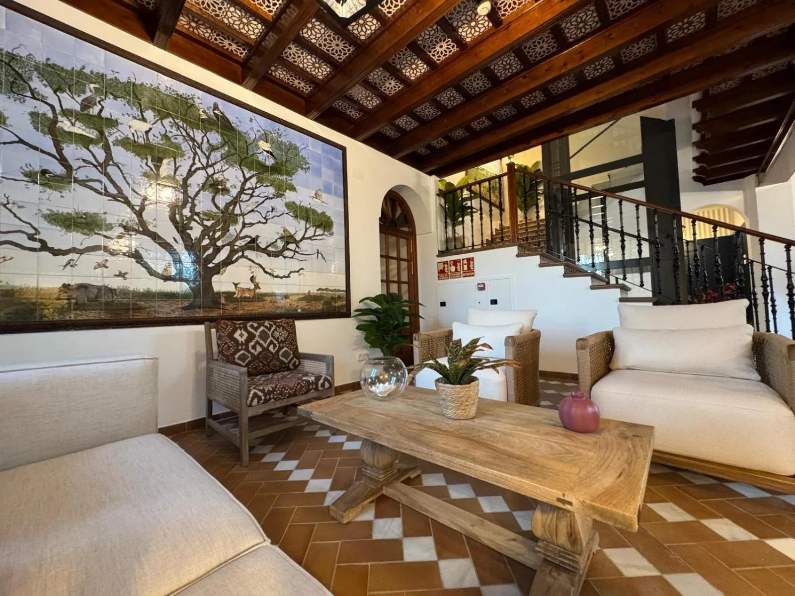 Lobby or reception in Hotel Toruño del Rocío