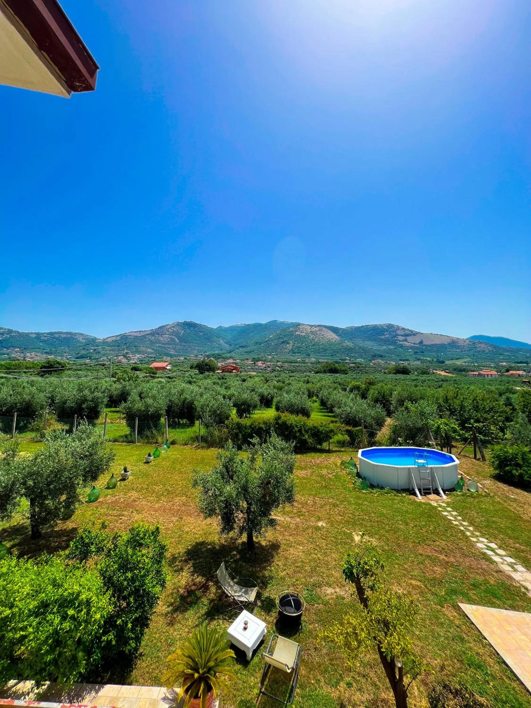Bird's eye view in B&B Nero Buono