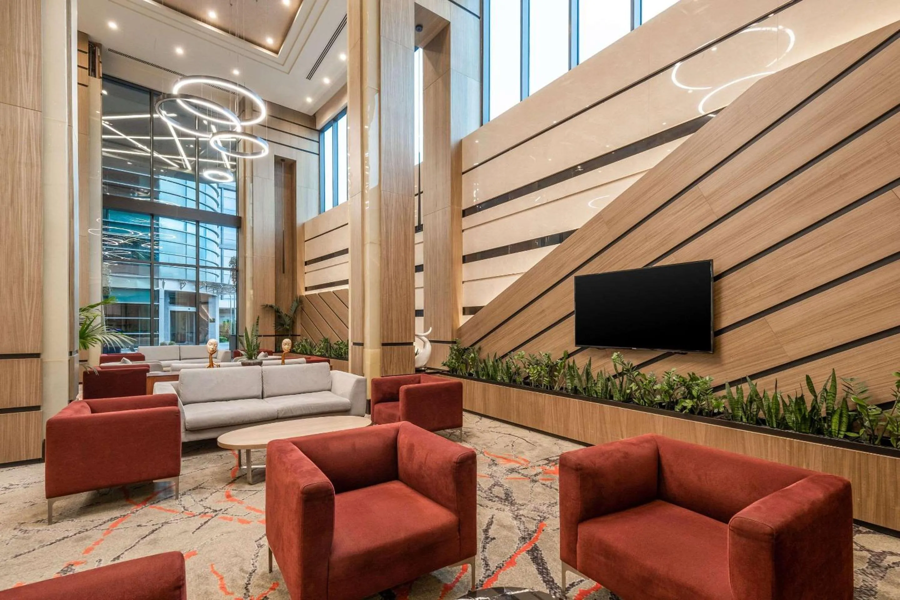 Lobby or reception in Clarion Hotel Golden Horn