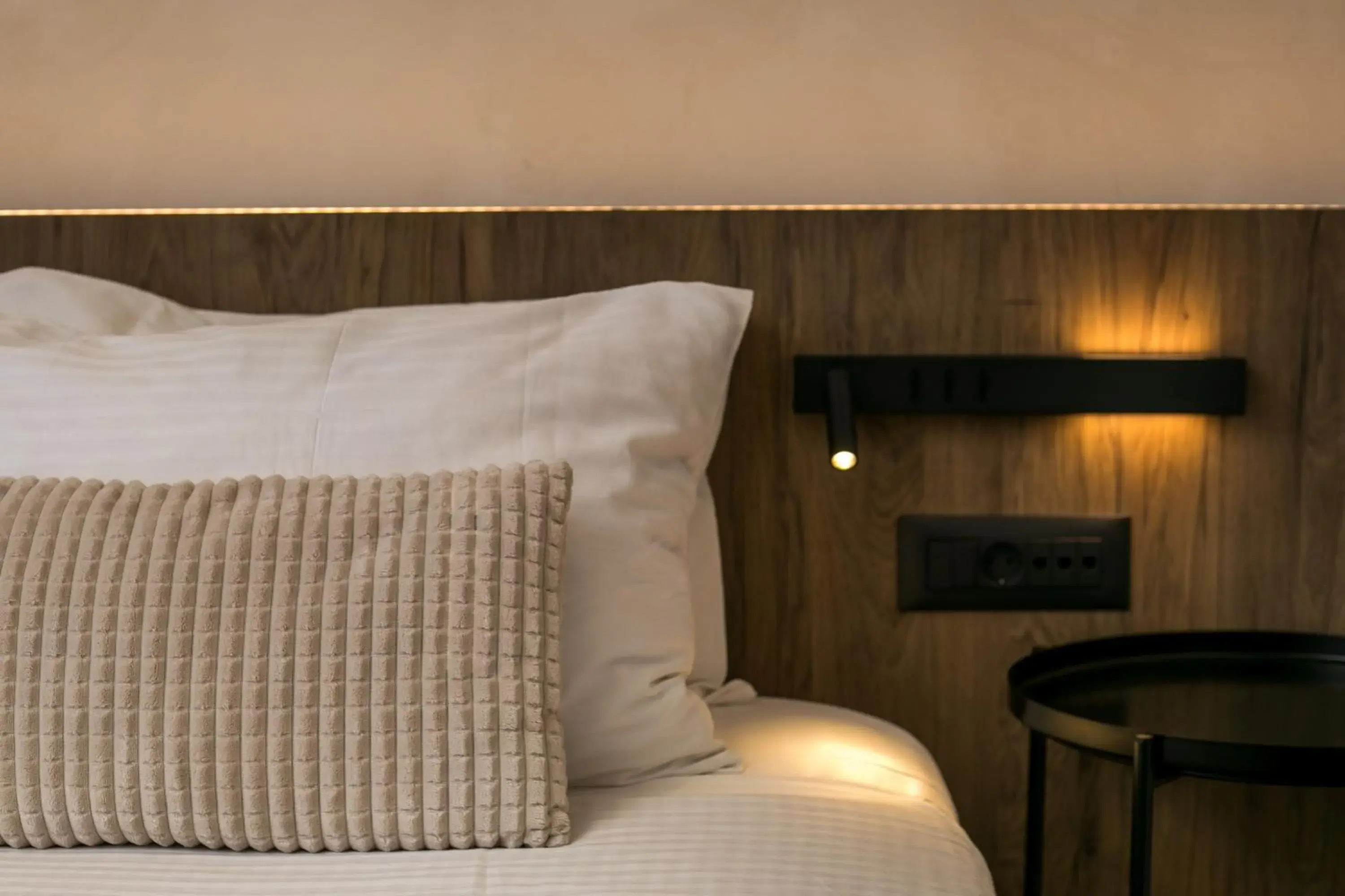 Bed in Ano Kampos Hotel Bed in Ano Kampos Hotel