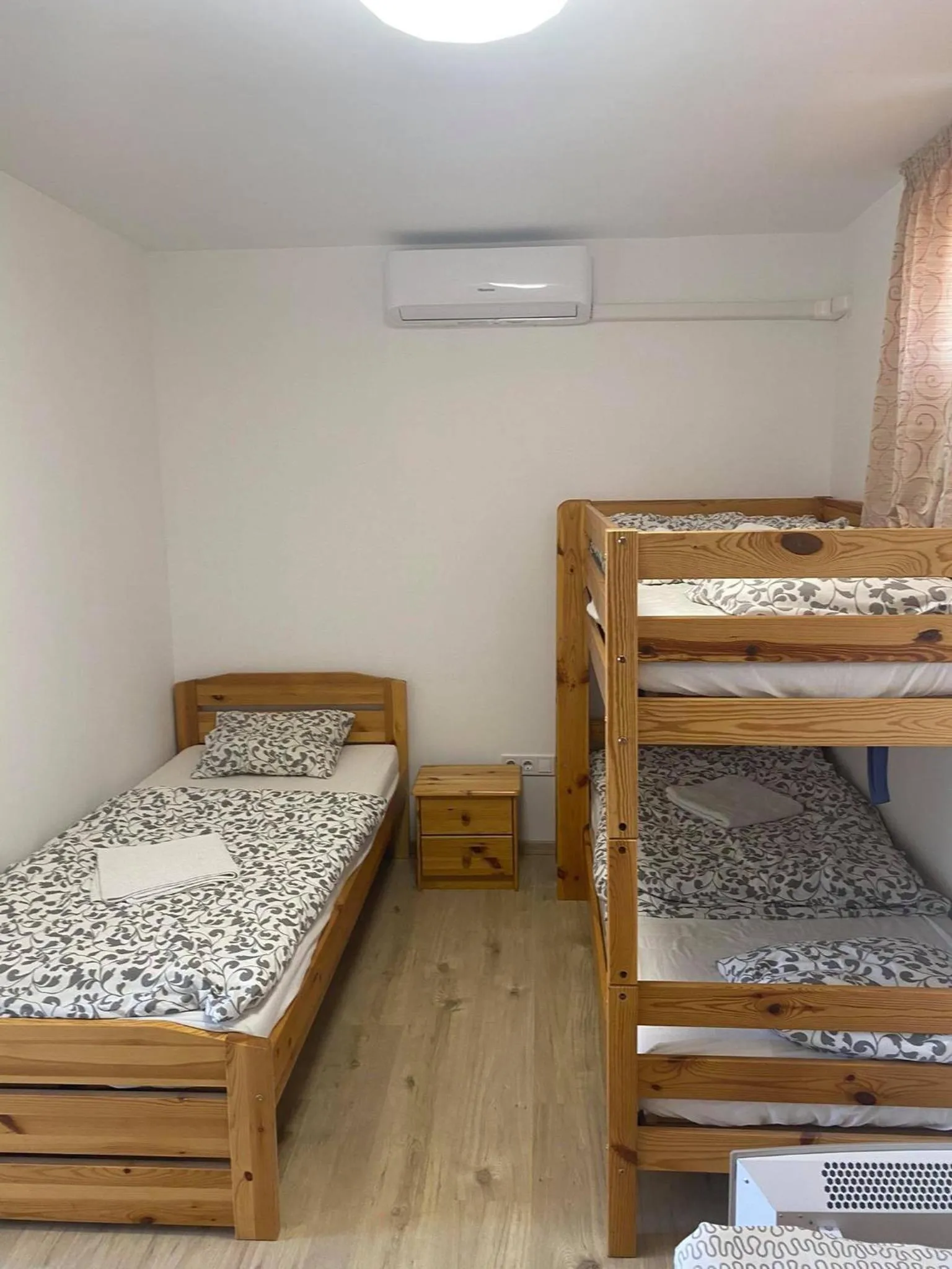 Bed in La Curia Panzió