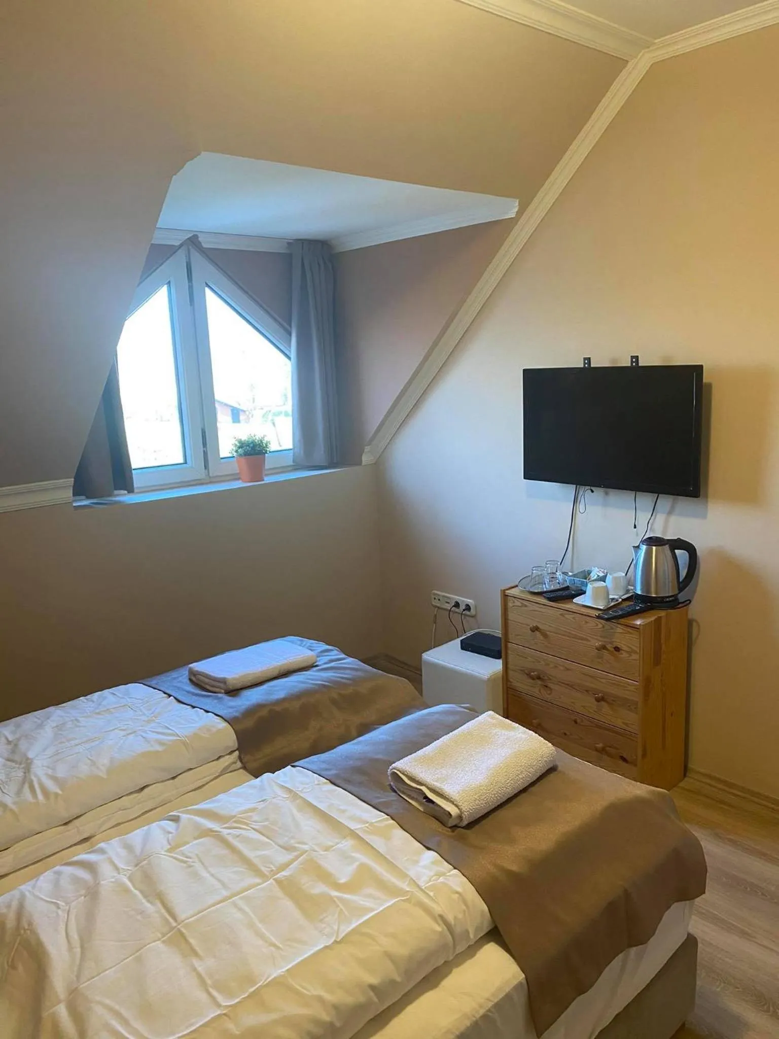 Bed in La Curia Panzió