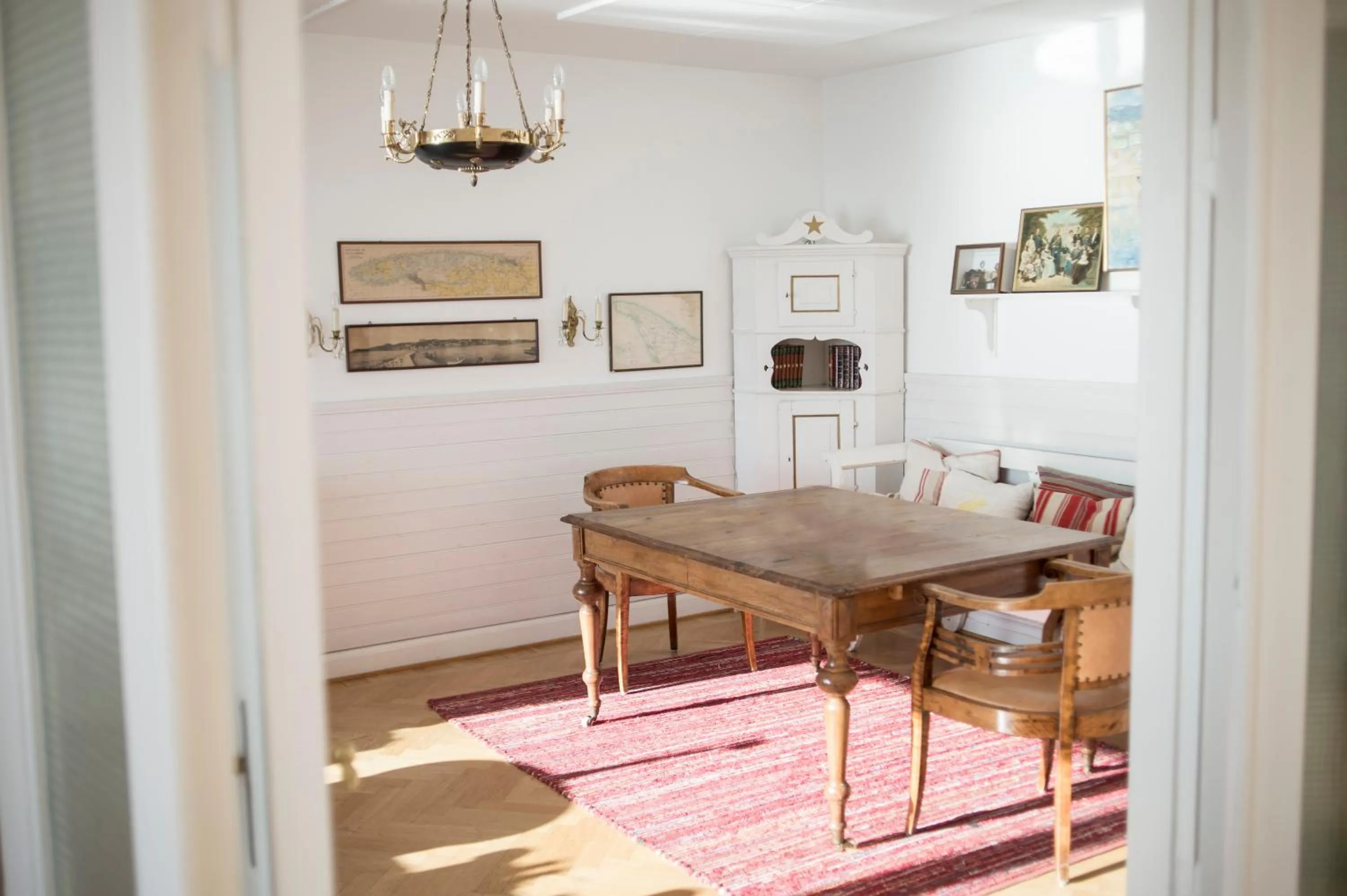 Seating area in Pensionat Strandgården