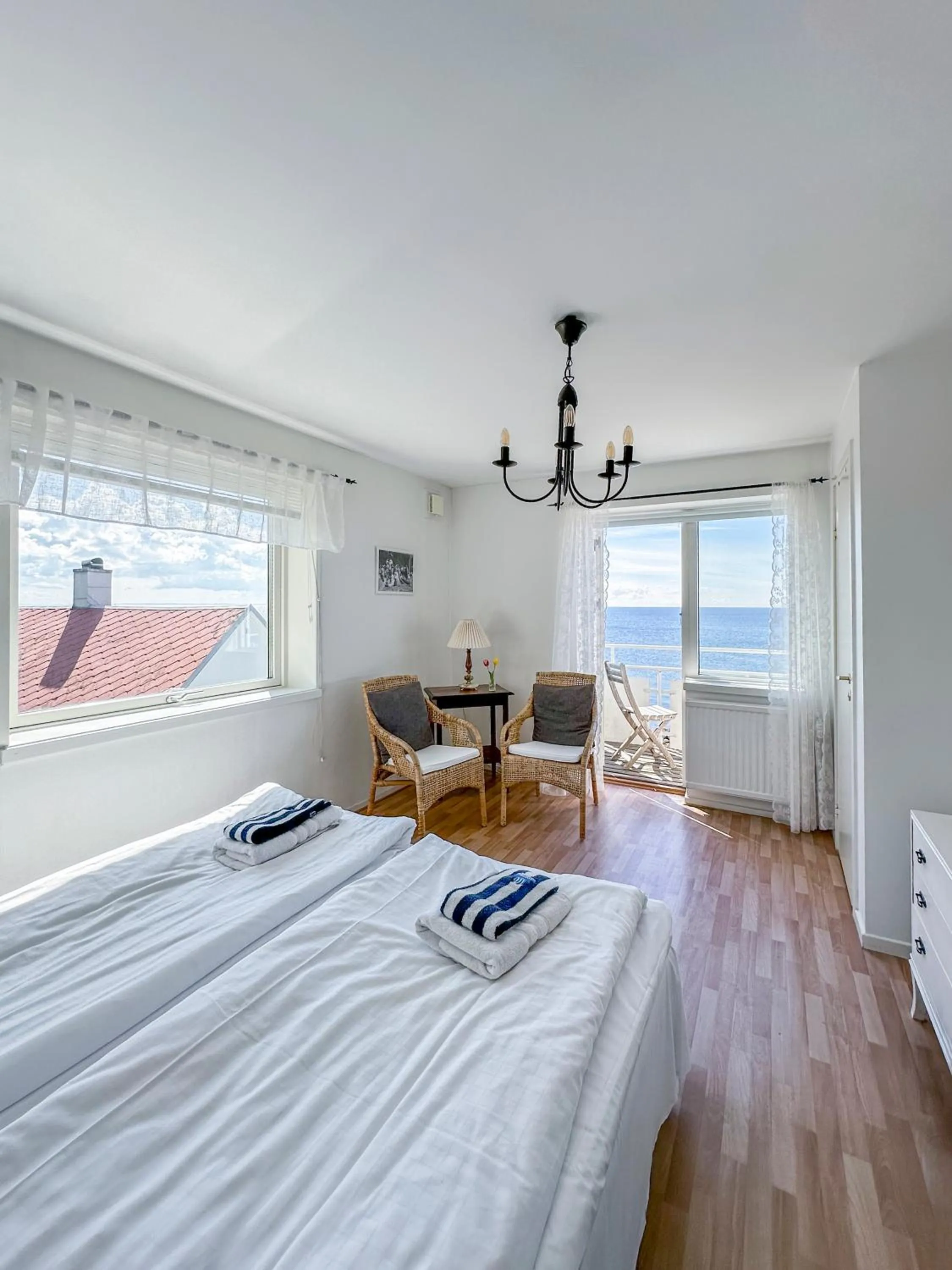 Bed in Pensionat Strandgården