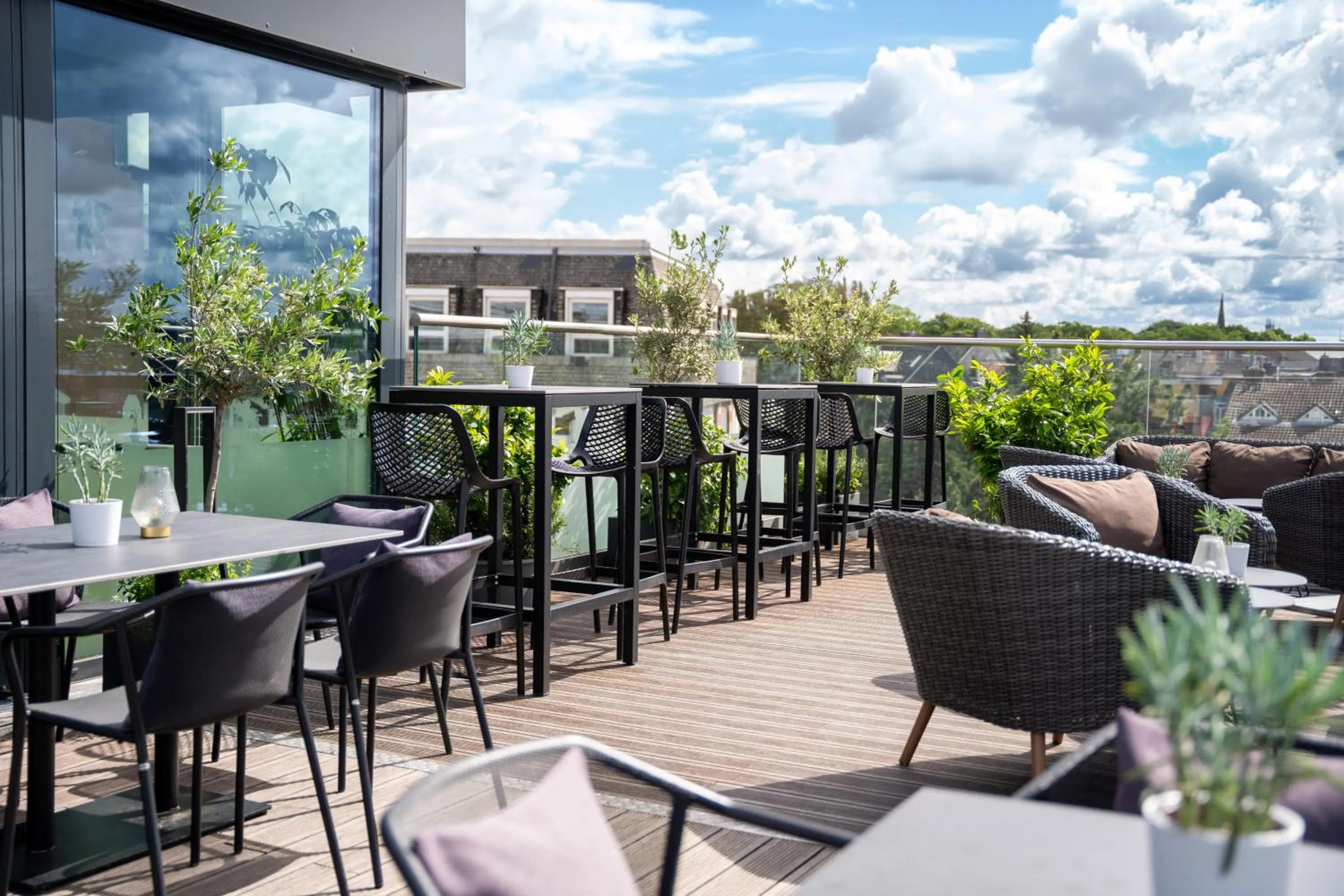 Balcony/Terrace in INNSiDE by Meliá Aachen