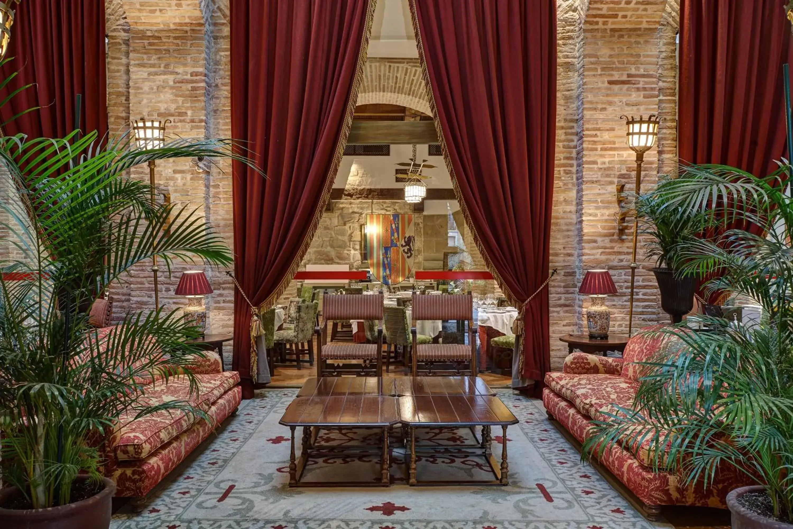 Living room in Parador de Olite Living room in Parador de Olite