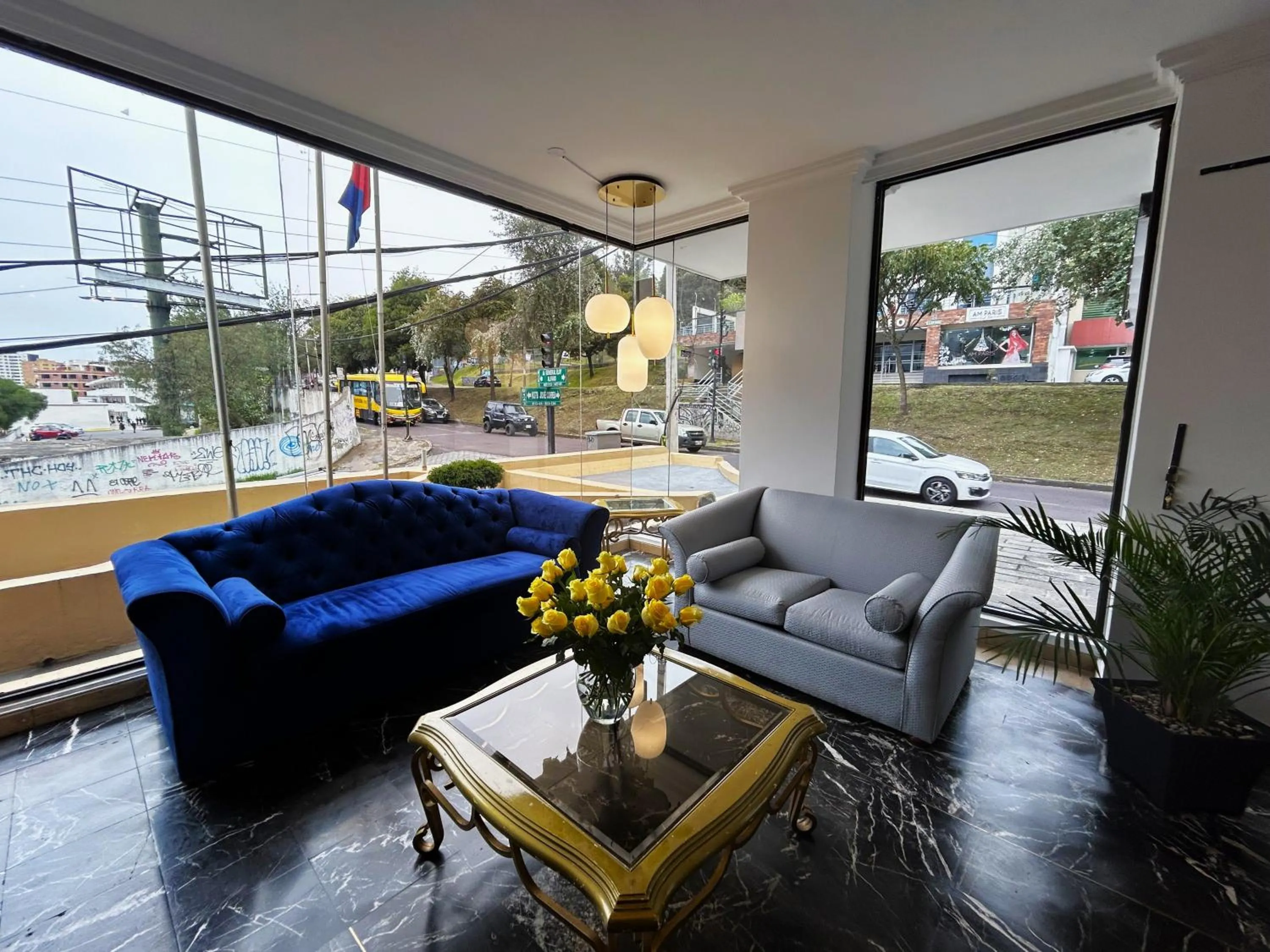 Lobby or reception in Stanford Suites Hotel