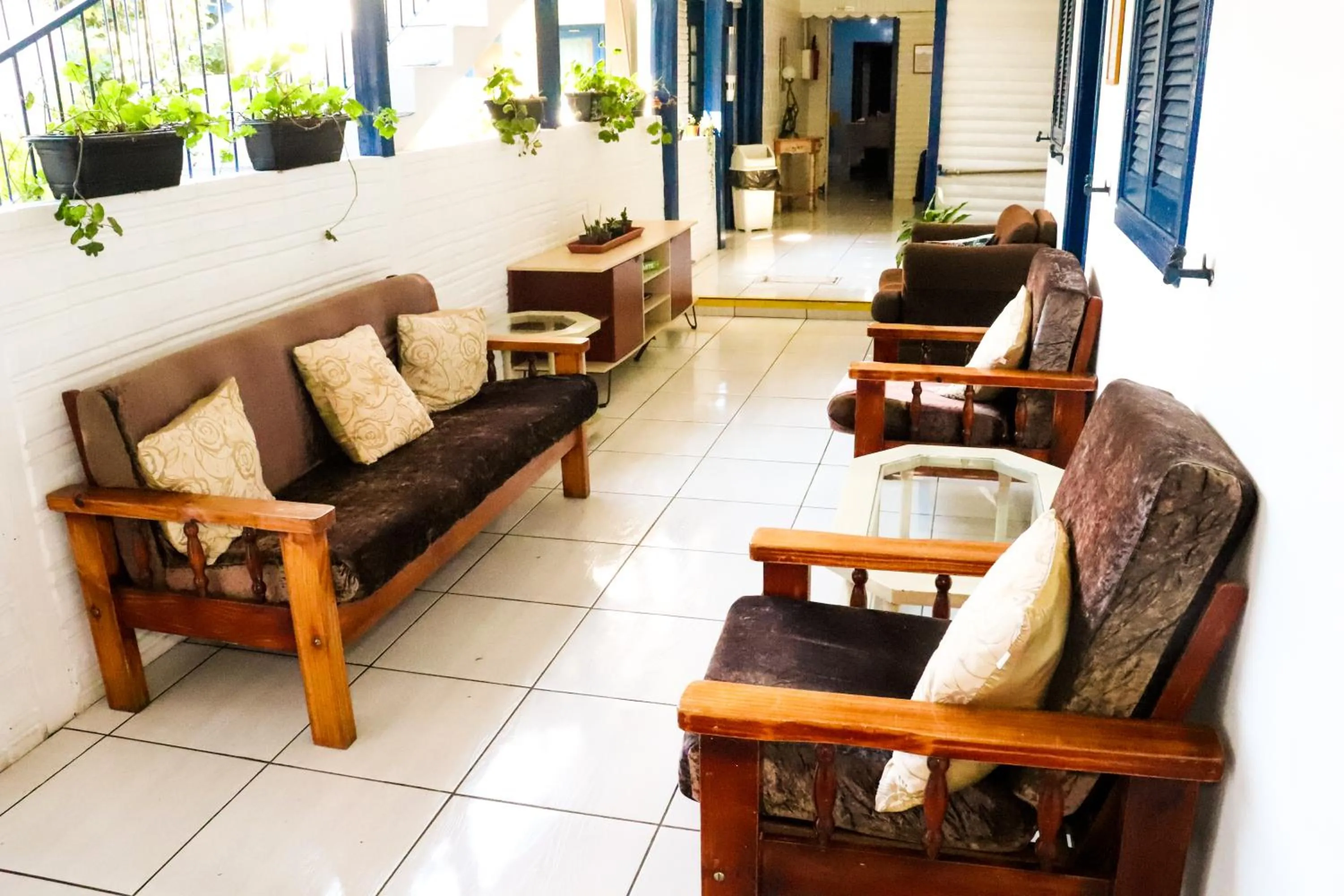 Lobby or reception in Pousada Tia Leonor