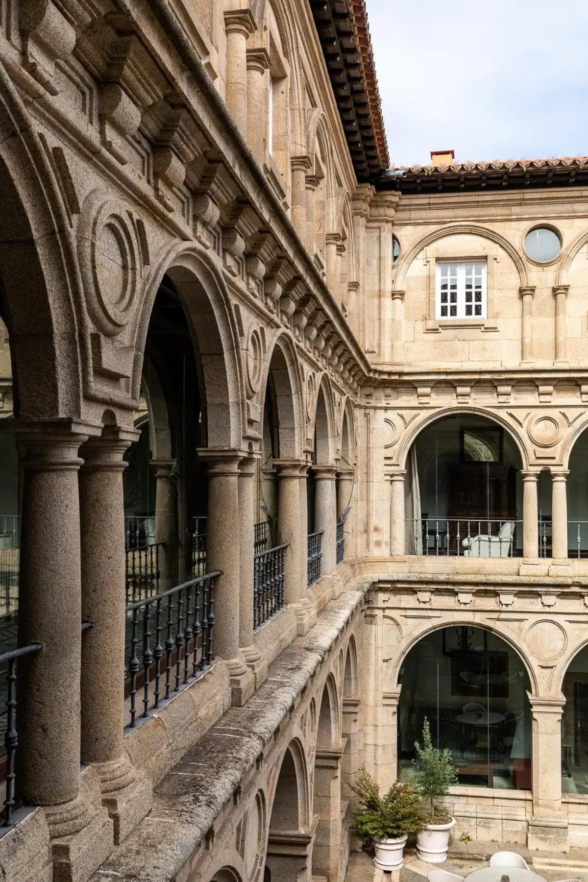 Property building in Parador de Monforte de Lemos Property building in Parador de Monforte de Lemos