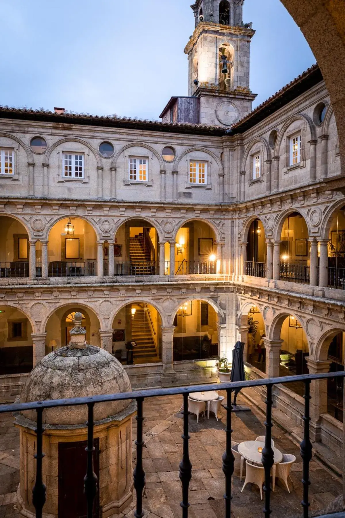 Property building in Parador de Monforte de Lemos Property building in Parador de Monforte de Lemos