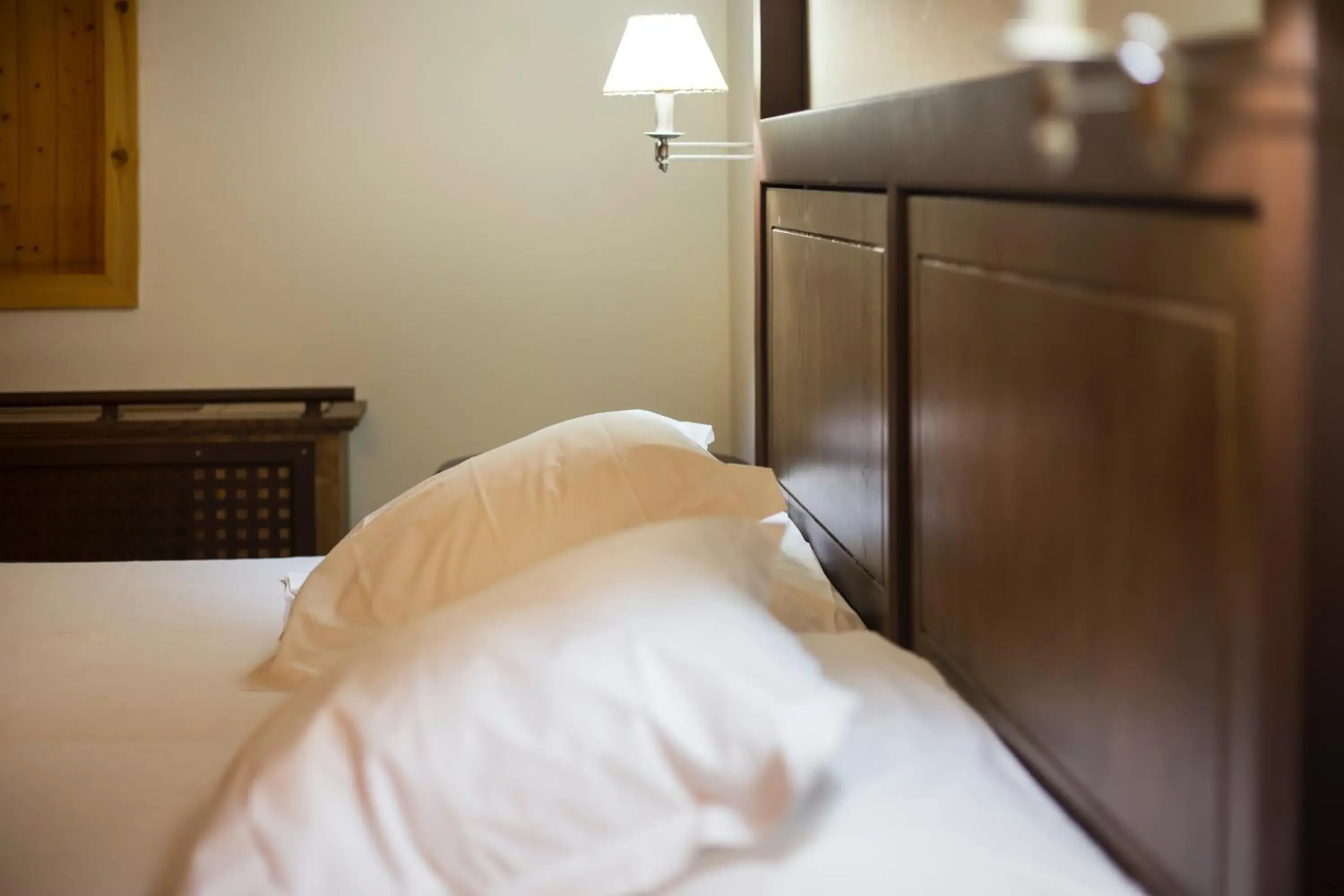 Bed in Parador de Monforte de Lemos Bed in Parador de Monforte de Lemos