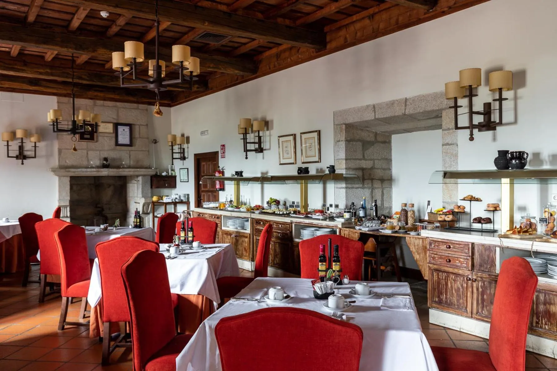 Restaurant/places to eat in Parador de Monforte de Lemos