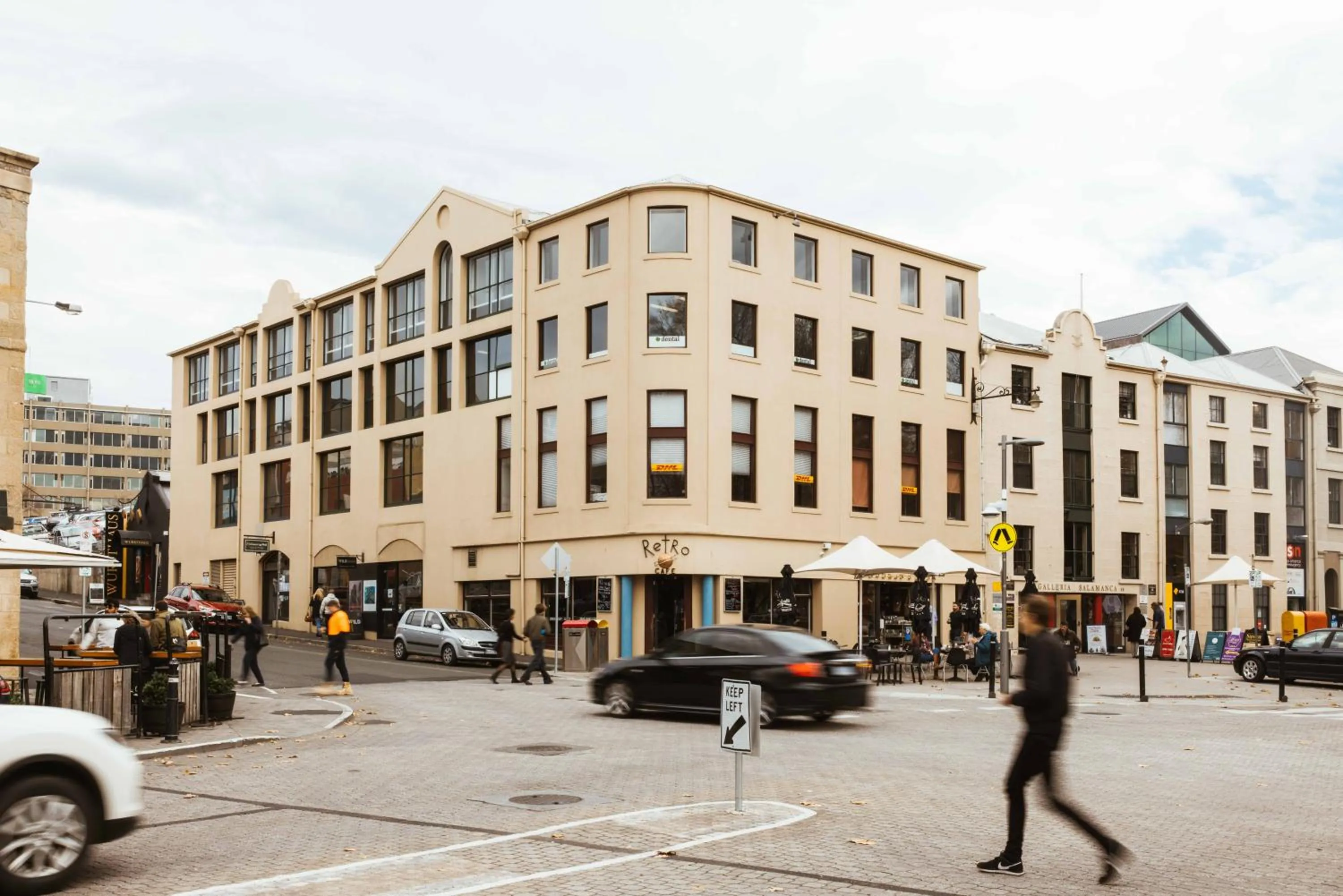 Property building in Salamanca Galleria Apartments