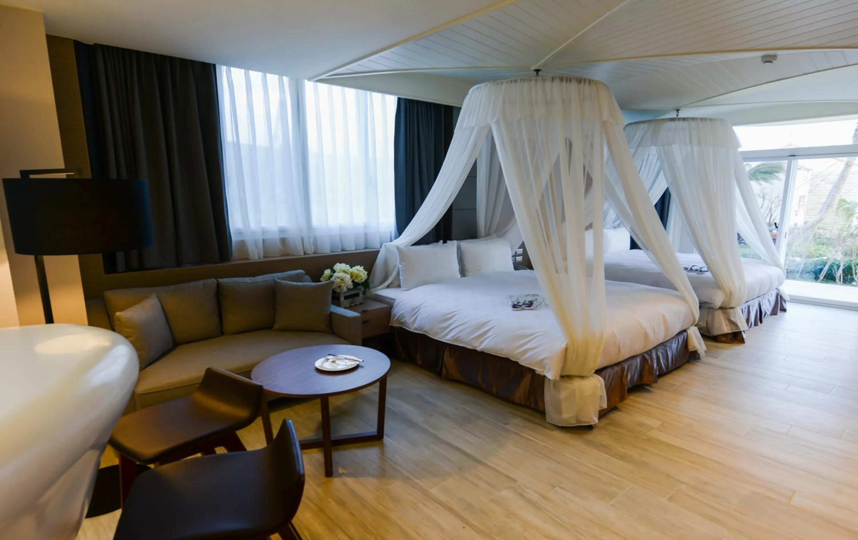 Property logo or sign, Bed in Kenting 4 Sisters Villa