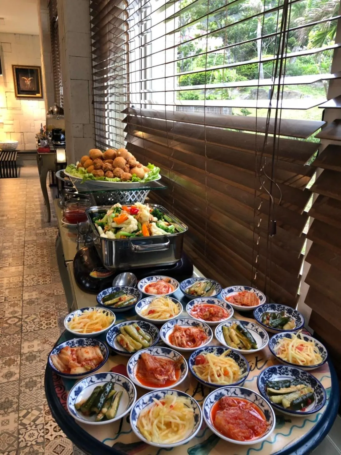 Food close-up in Kenting 4 Sisters Villa