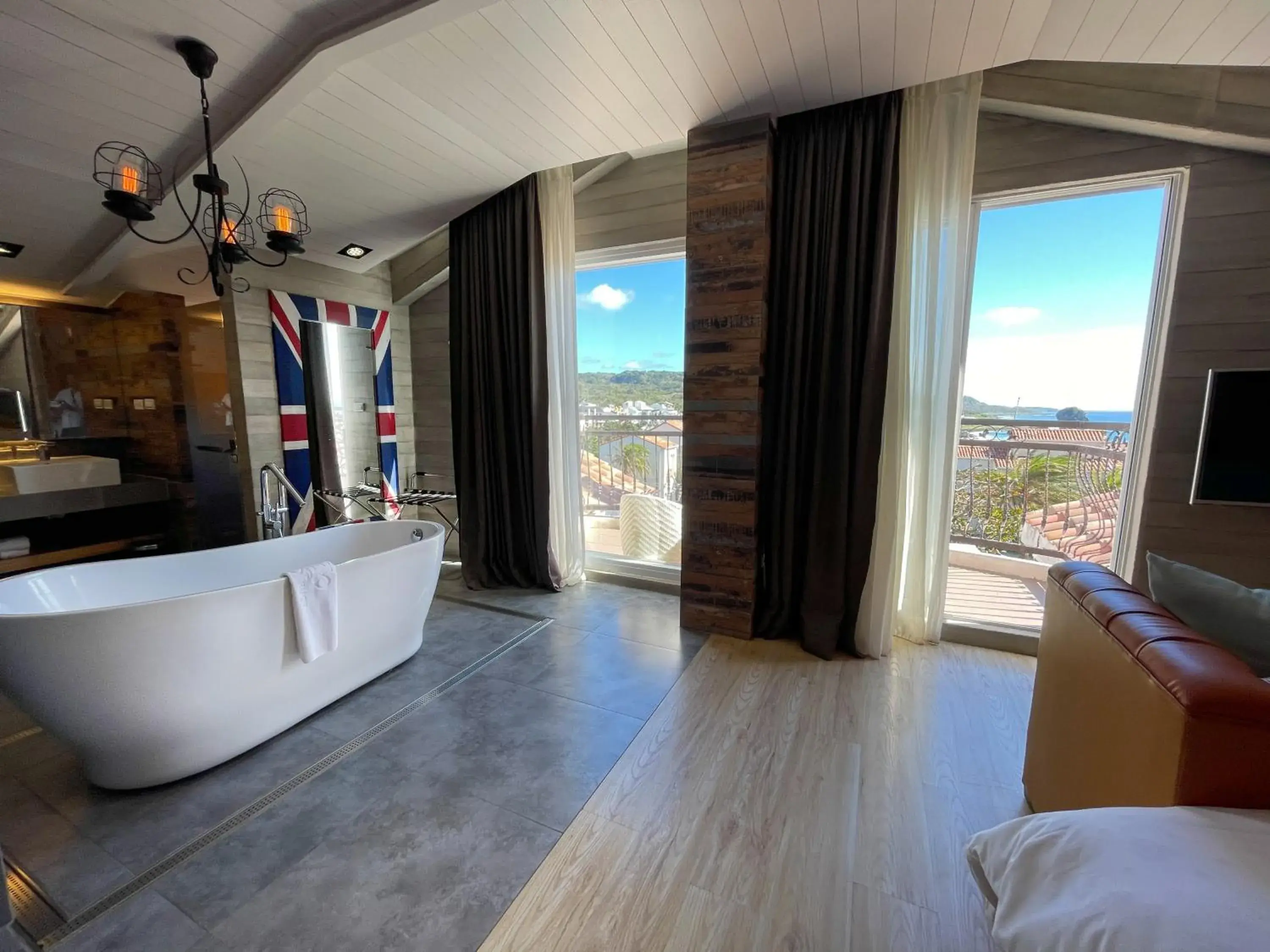 Sea view, Bed in Kenting 4 Sisters Villa Sea view, Bed in Kenting 4 Sisters Villa