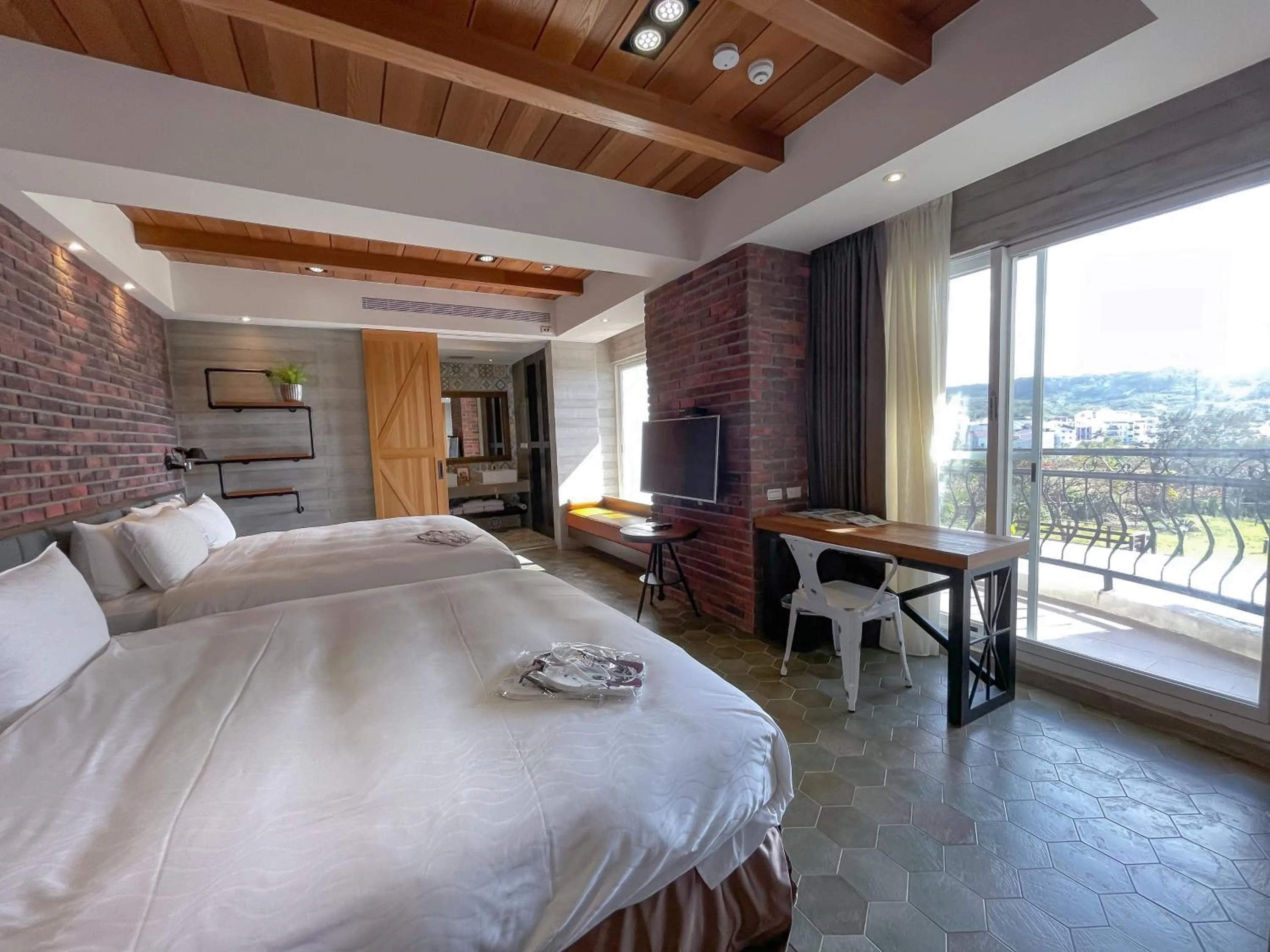 Bed in Kenting 4 Sisters Villa