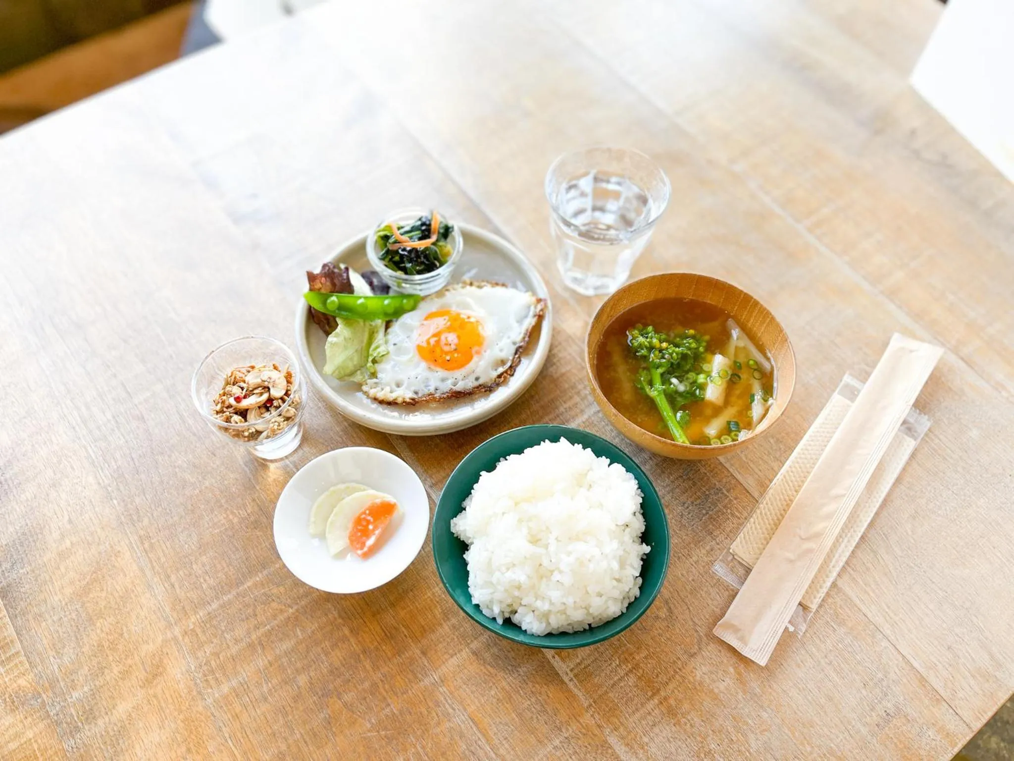 Breakfast in Y Pub & Hostel Tottori