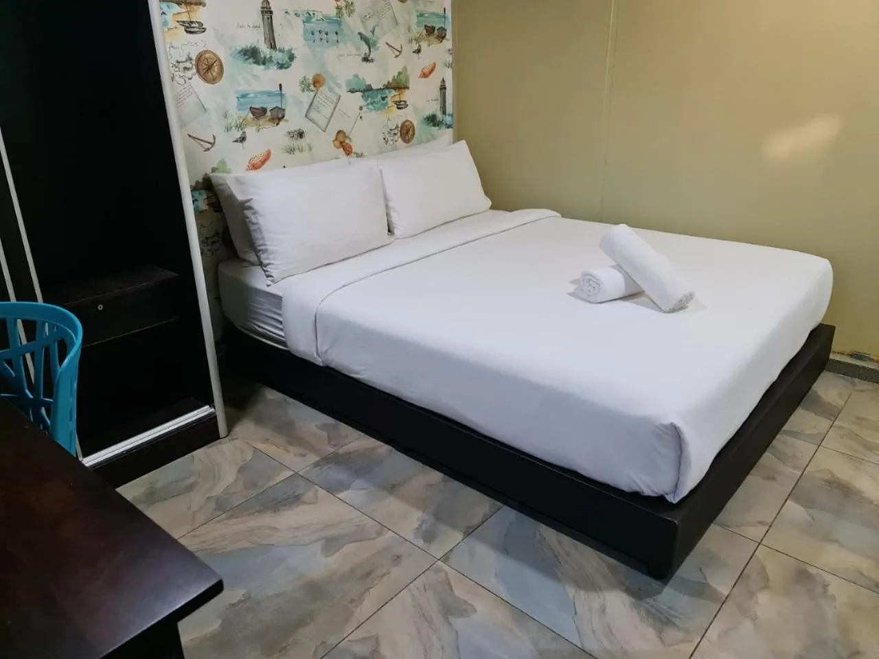 Bed in 888 Boutique Hotel