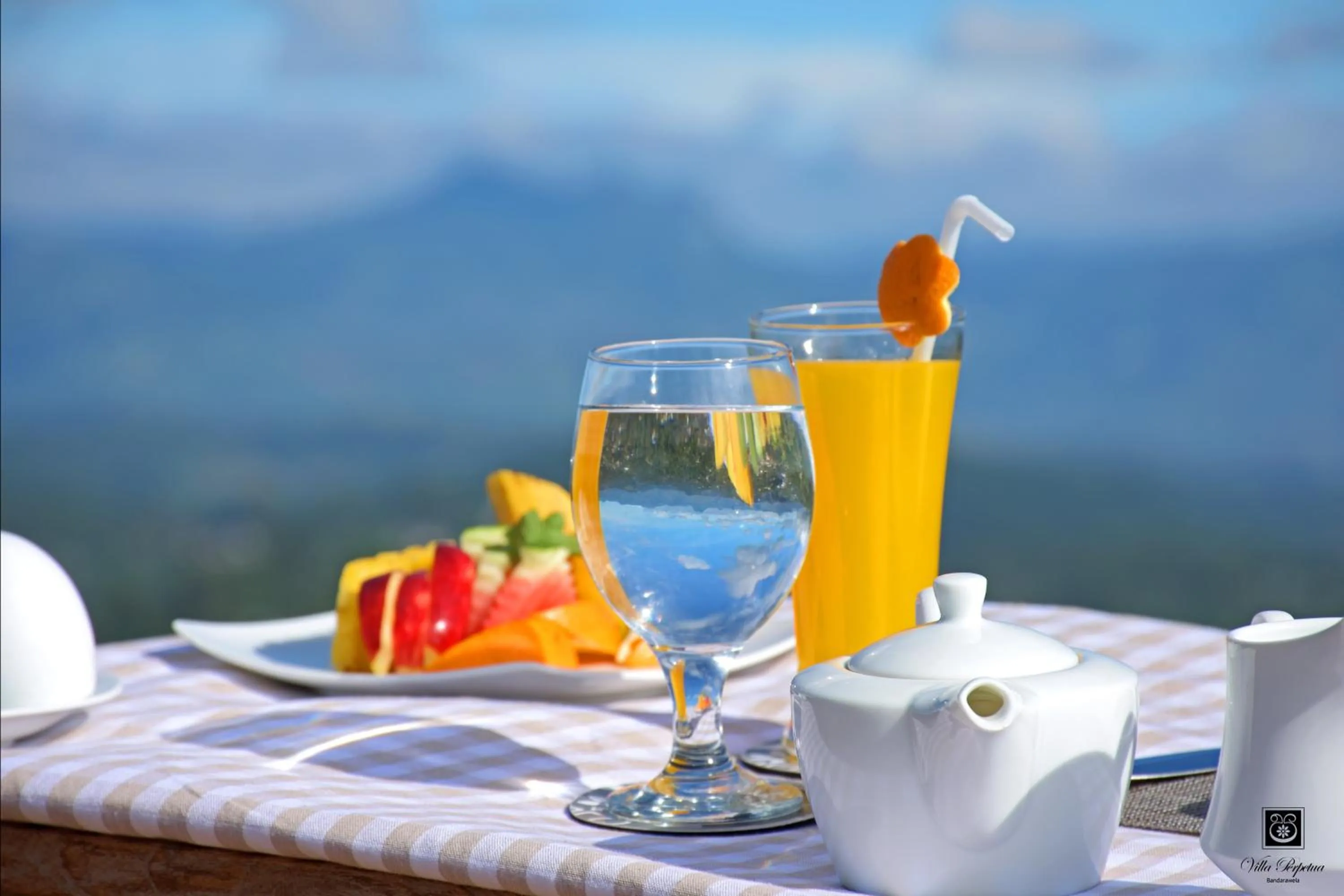 Food and drinks in Villa Perpetua