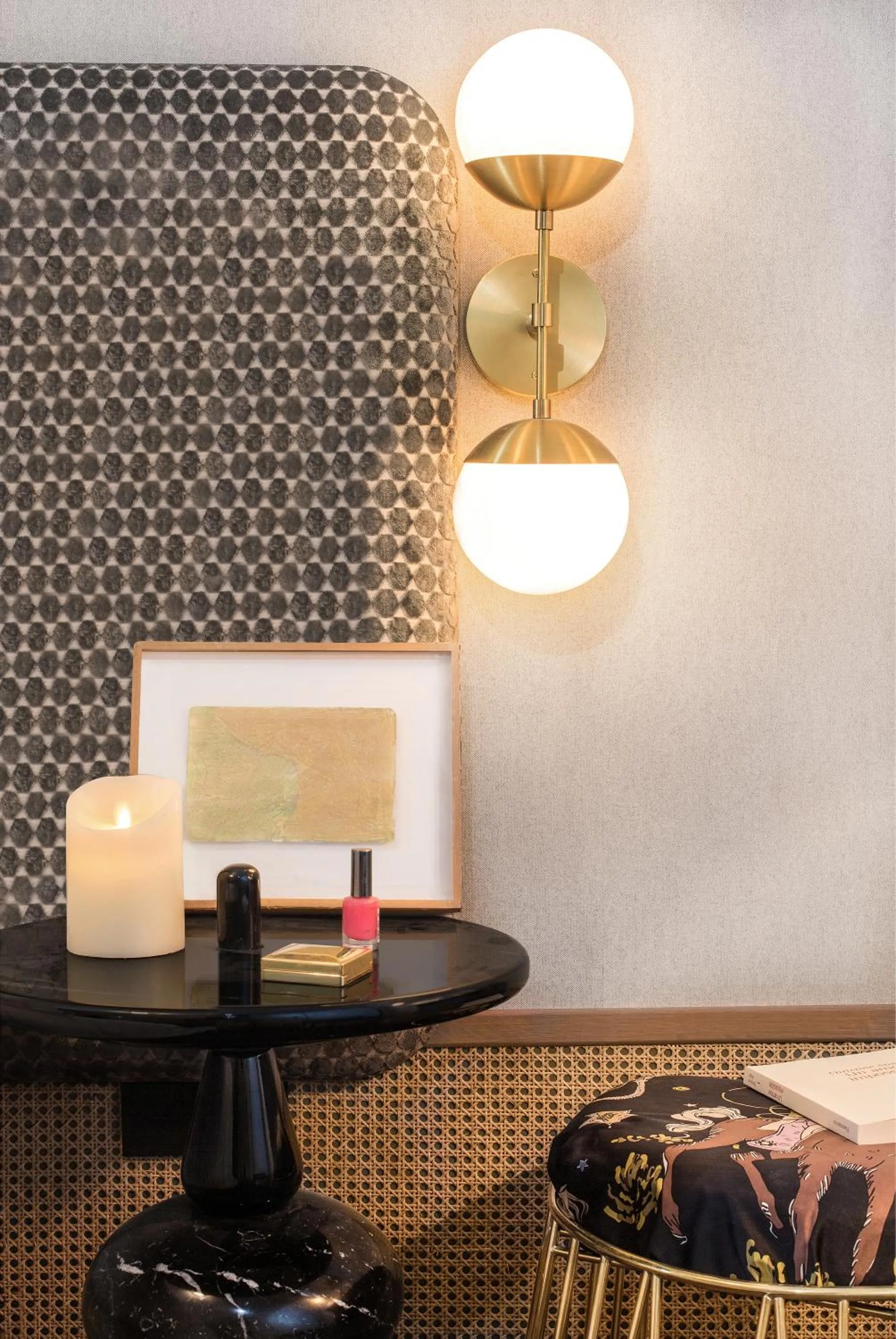 Decorative detail in Handsome Hotel