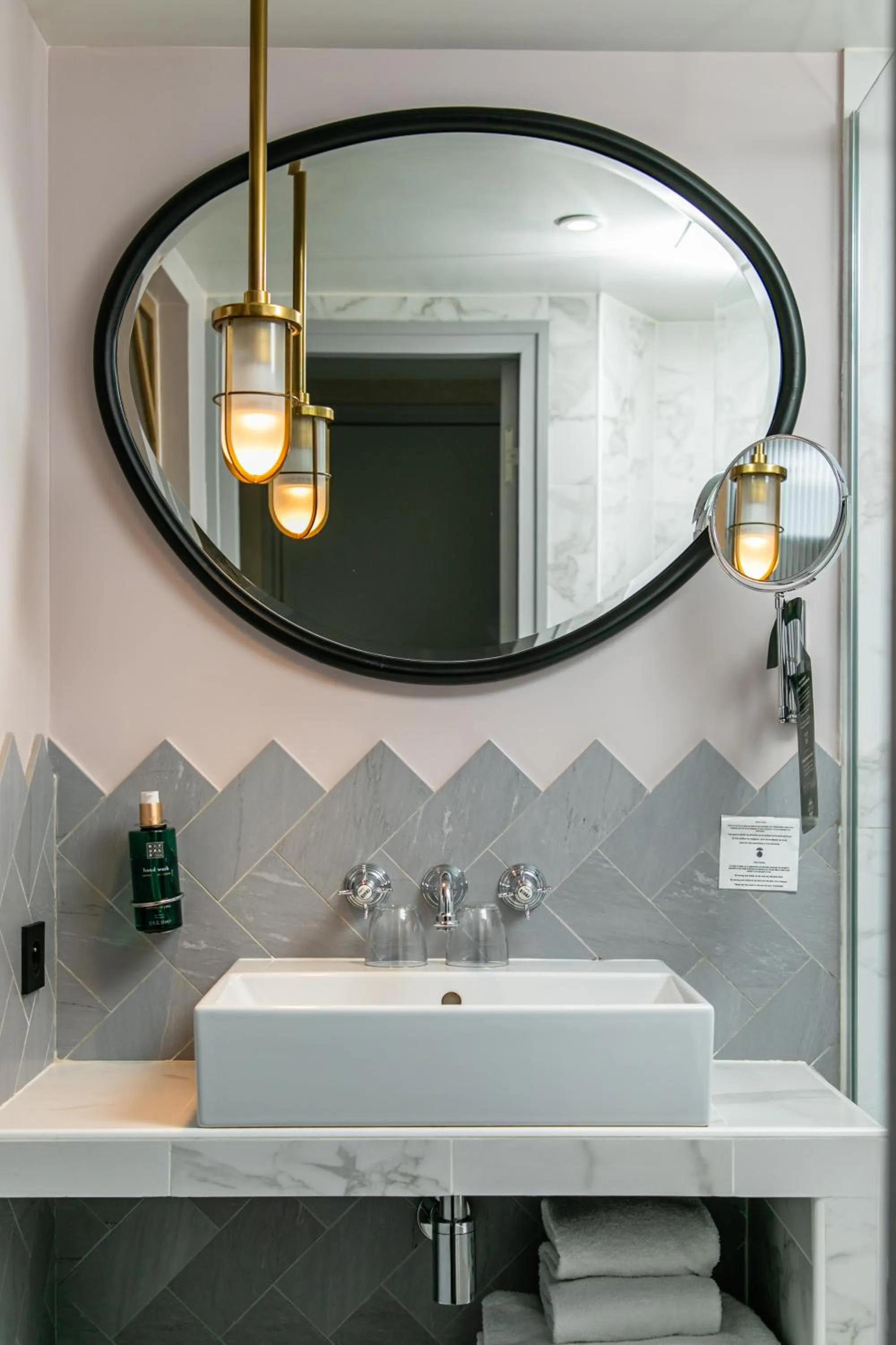 Bathroom in Handsome Hotel