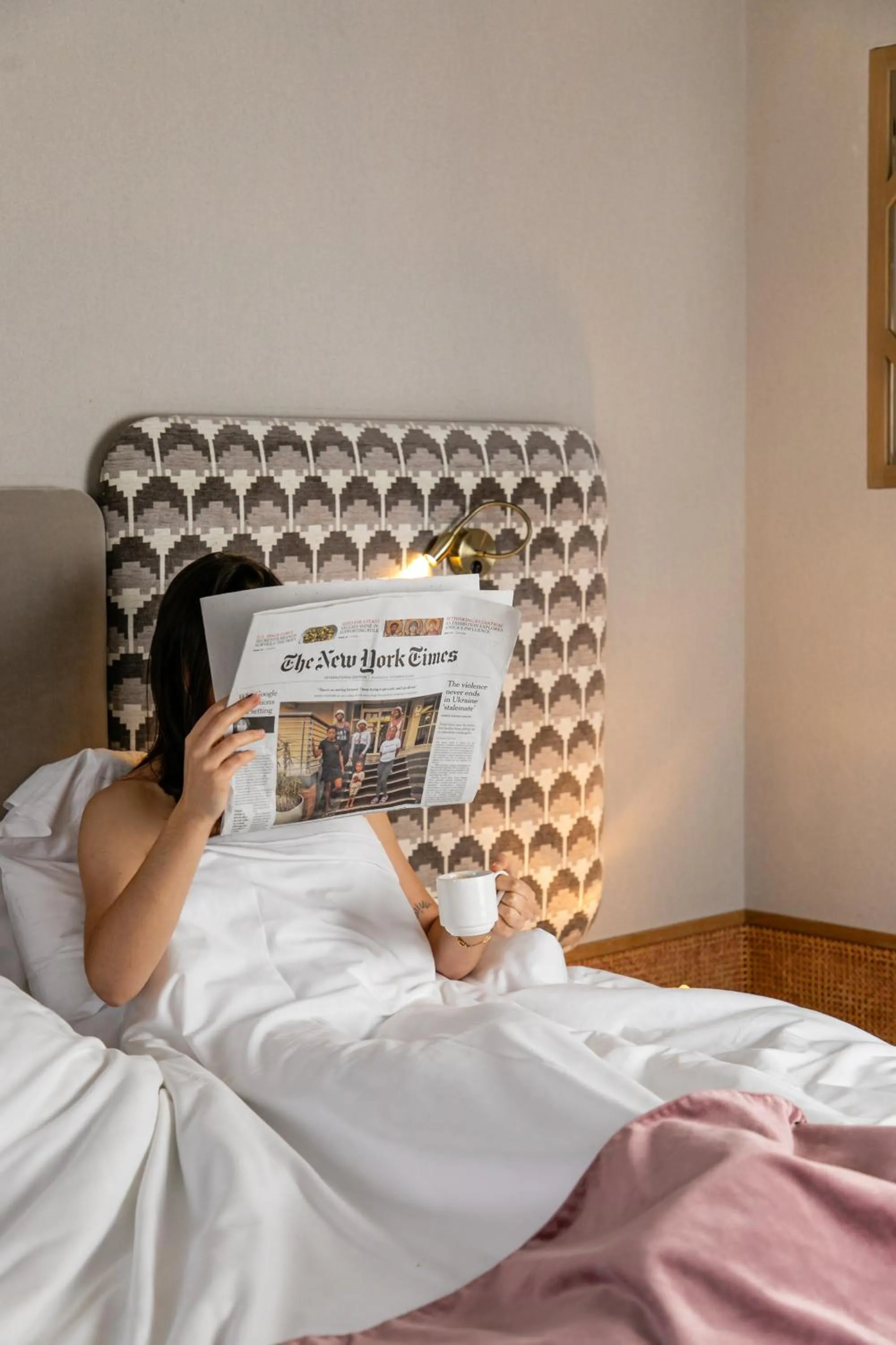 Bed in Handsome Hotel