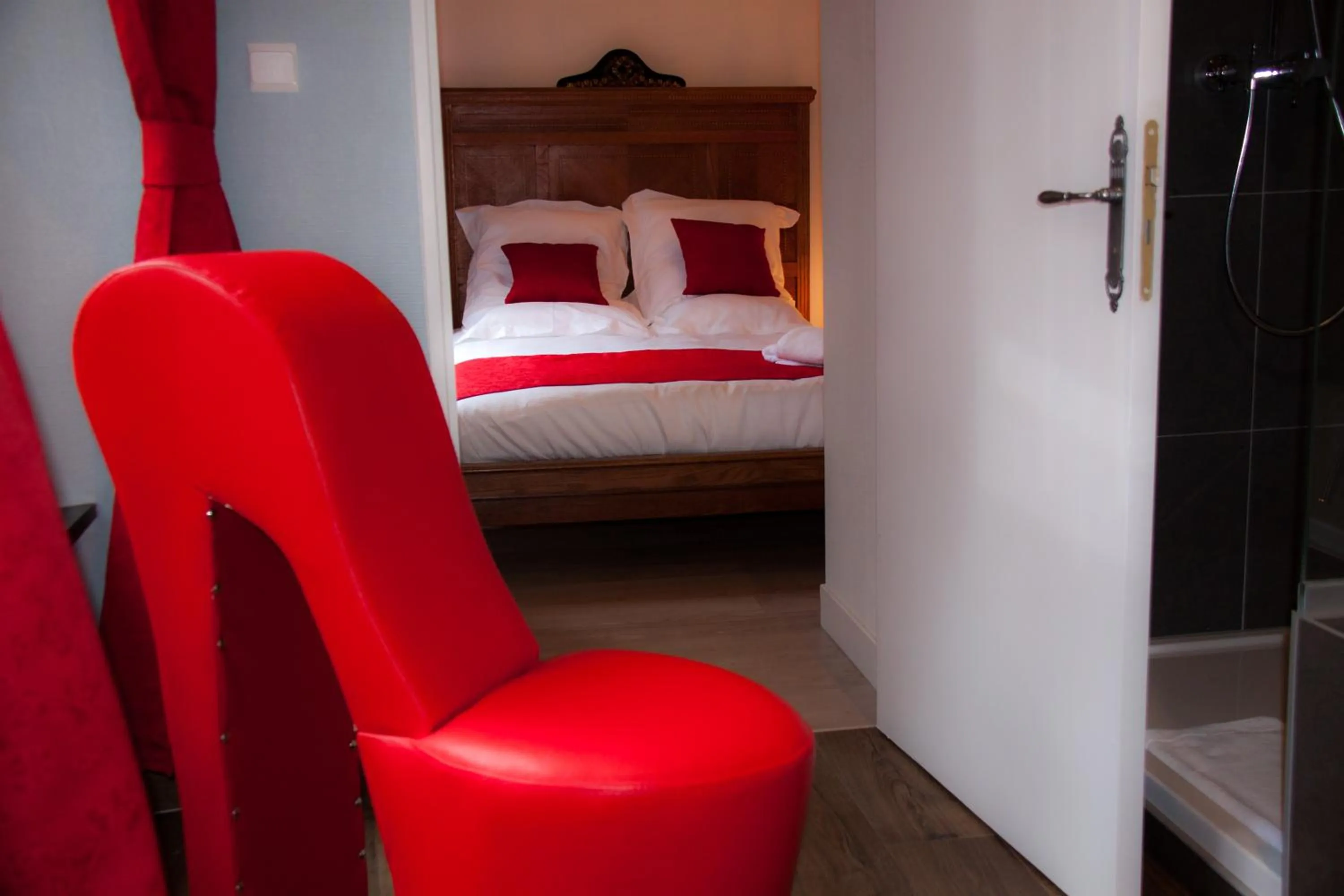 Bed in Château de l'Aviette