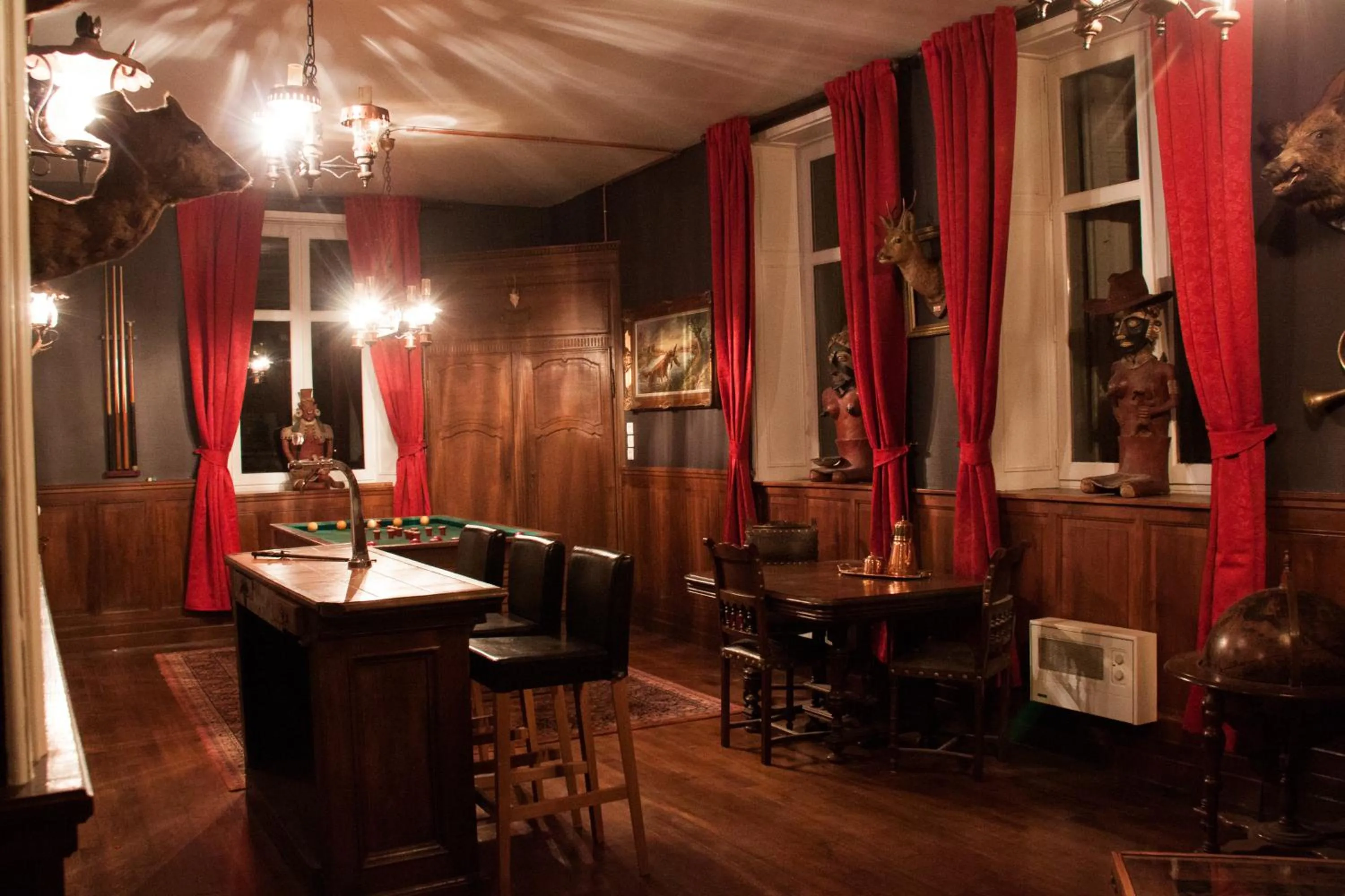 Decorative detail in Château de l'Aviette