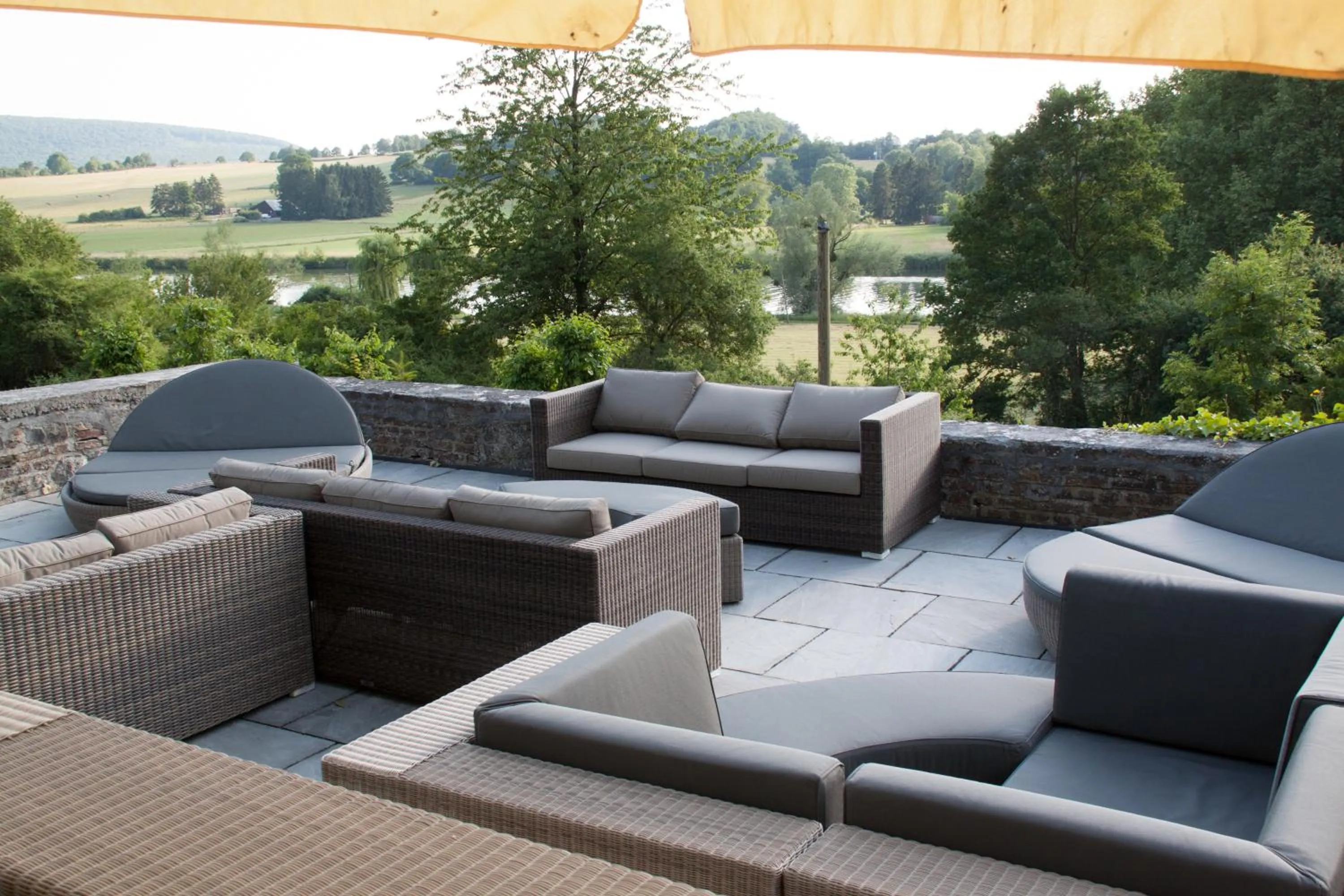 View (from property/room) in Château de l'Aviette