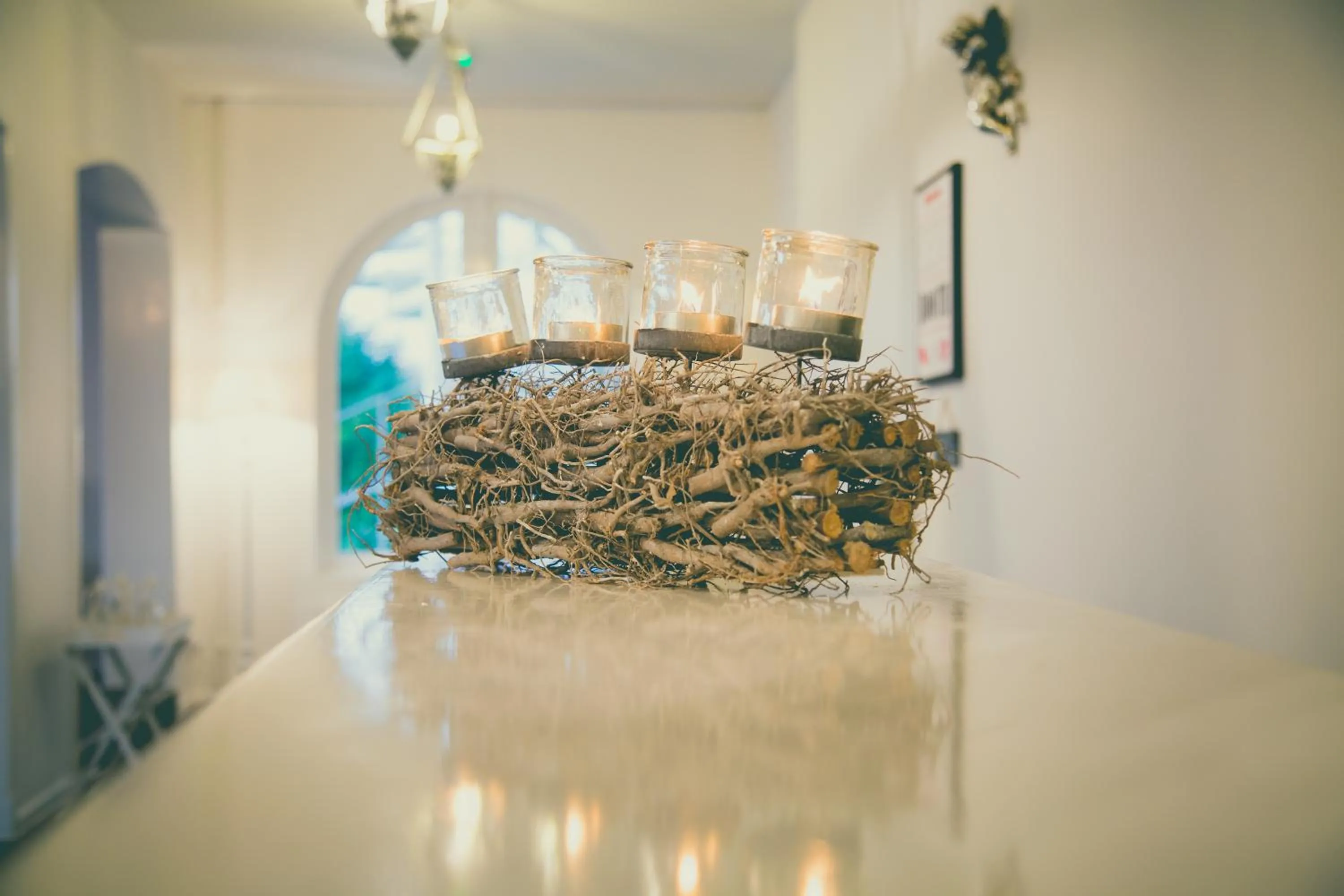 Decorative detail in Gray Manor Hotel