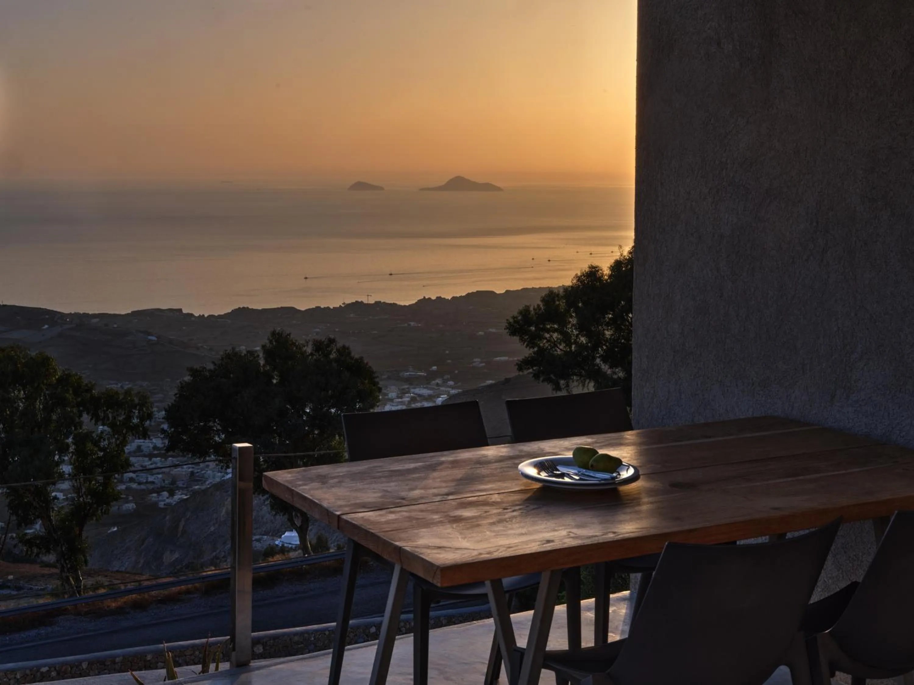 Natural landscape in Santorini Heights