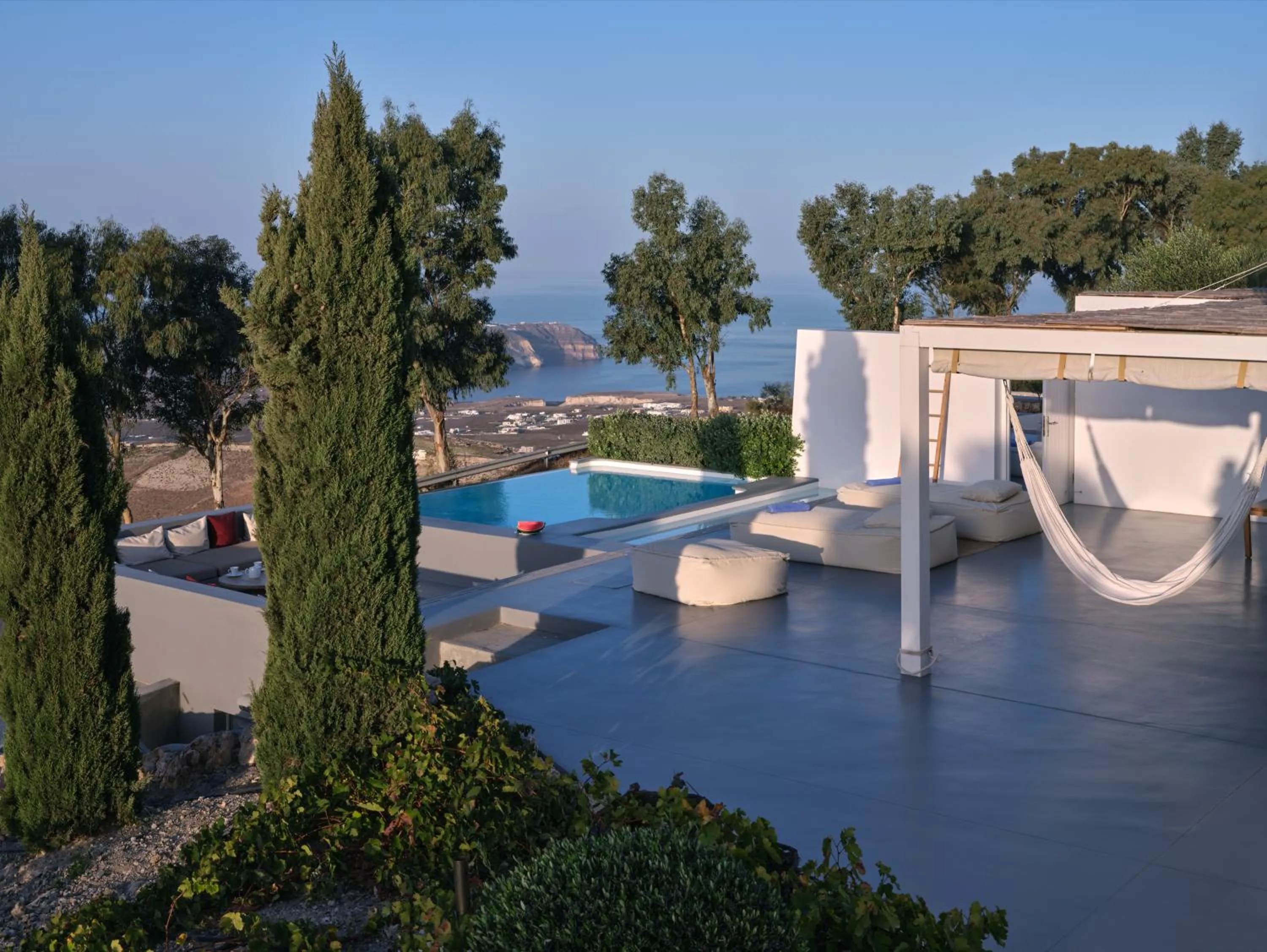 Natural landscape in Santorini Heights