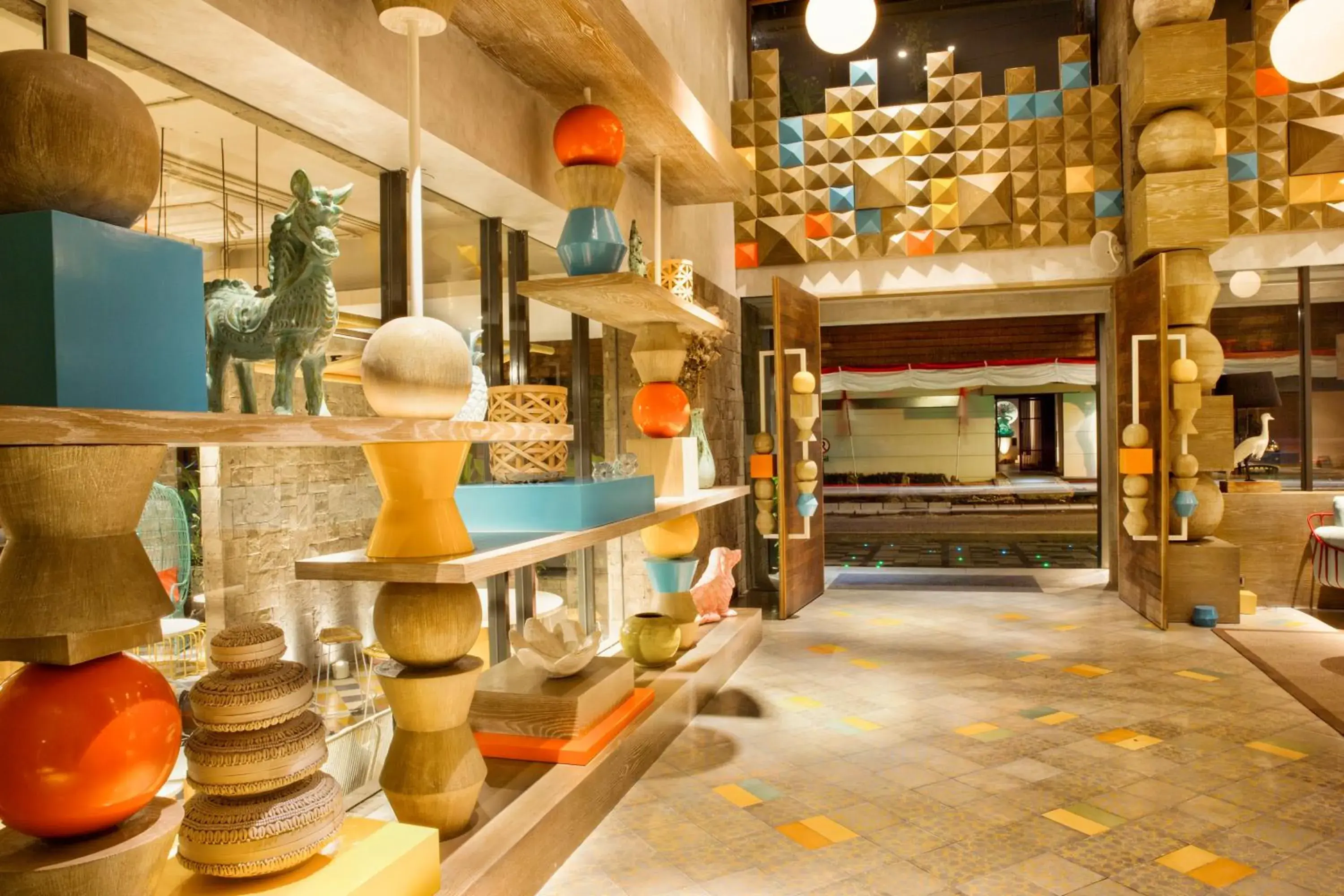 Lobby or reception in Tijili Hotel Seminyak Lobby or reception in Tijili Hotel Seminyak