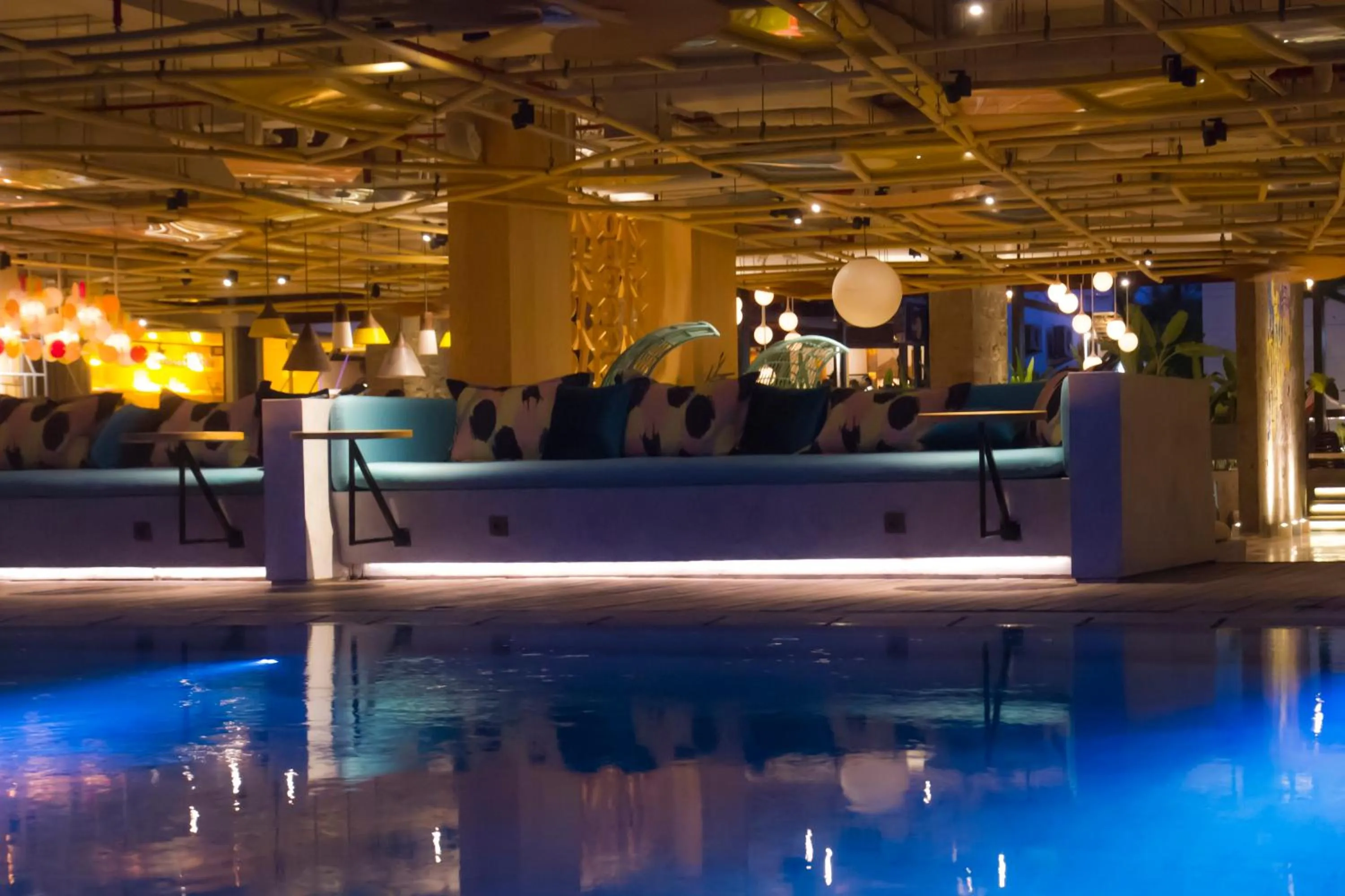 Swimming pool in Tijili Hotel Seminyak