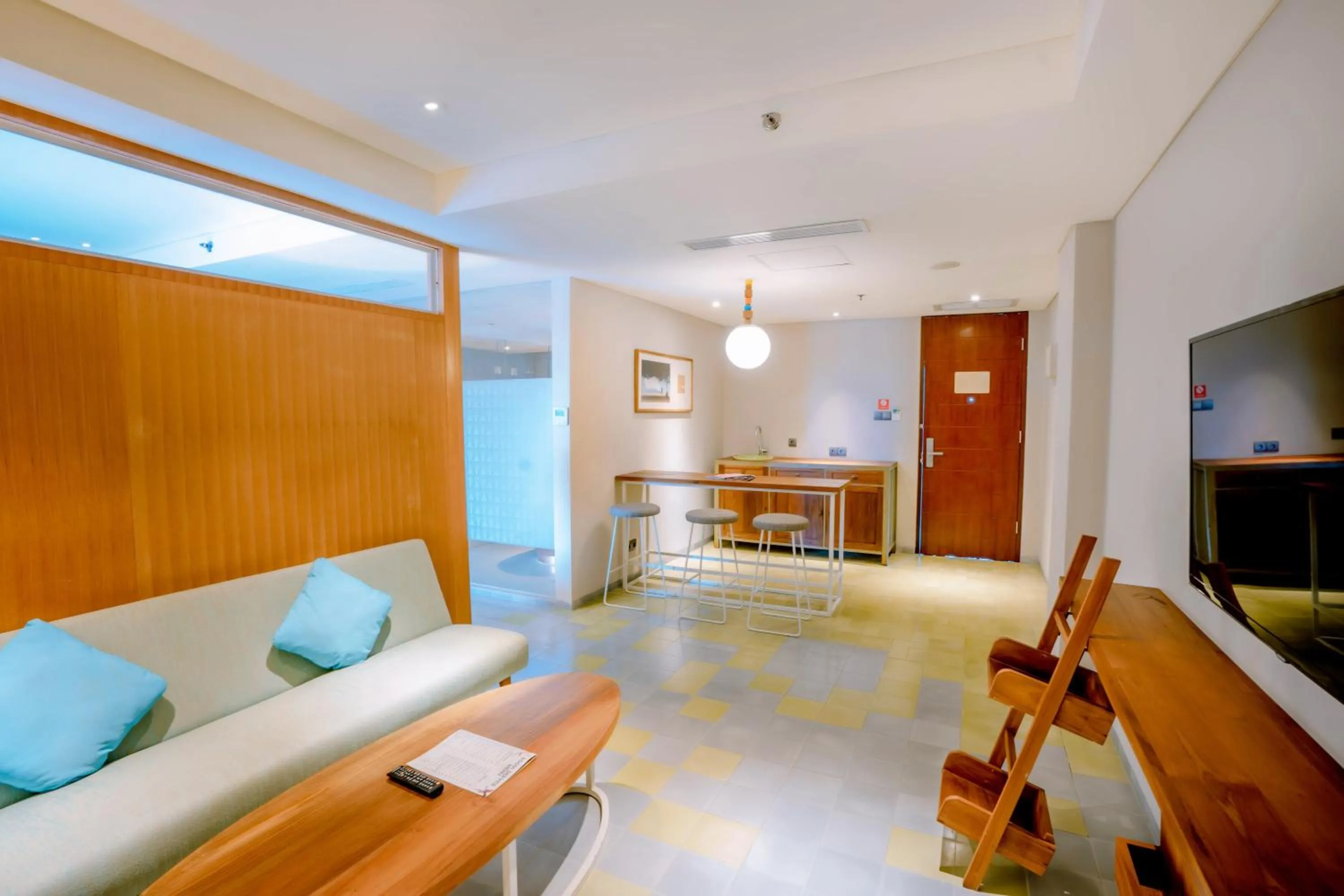 Living room in Tijili Hotel Seminyak