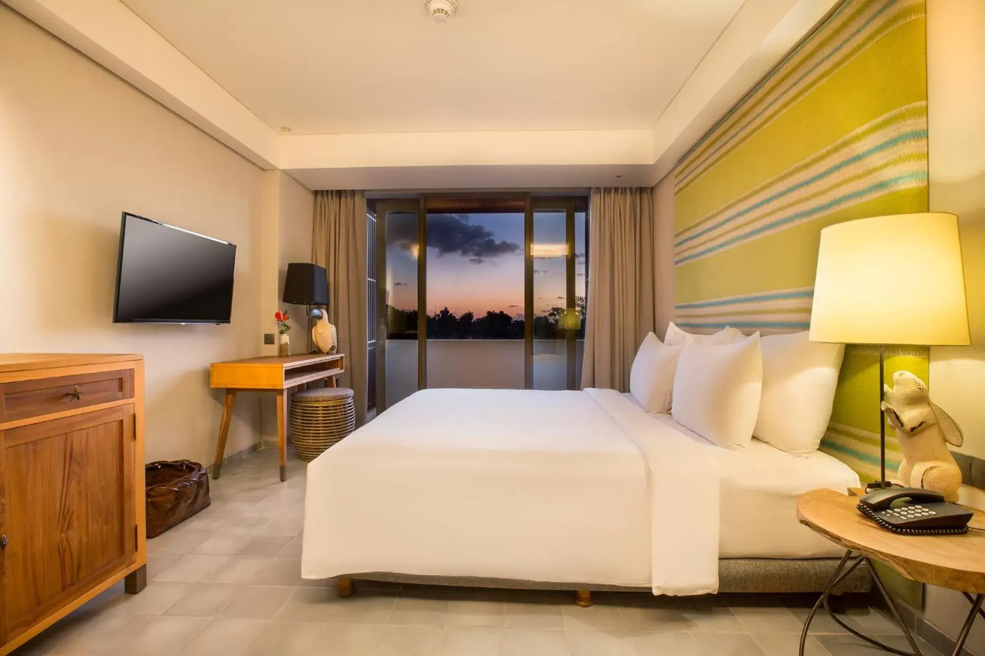 Balcony/Terrace, Bed in Tijili Hotel Seminyak Balcony/Terrace, Bed in Tijili Hotel Seminyak