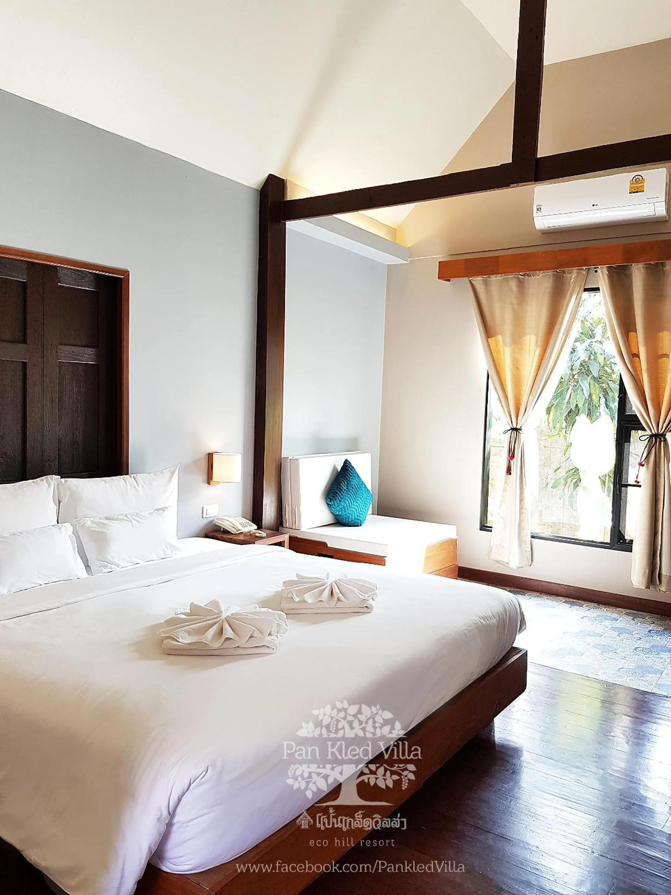 Bedroom, Bed in PAN KLED VILLA eco hill resort