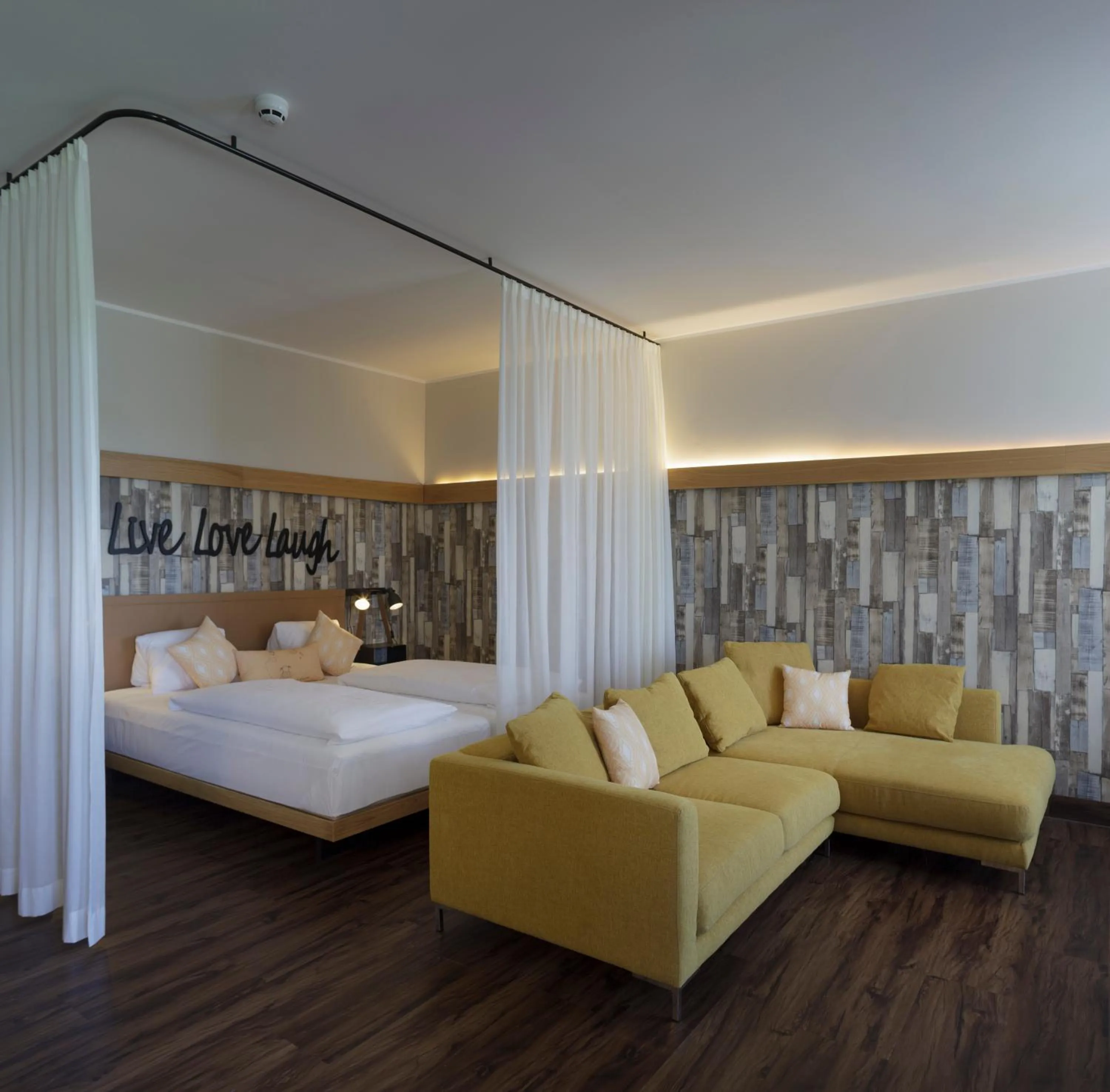 Bed in Mjus Resort & Thermal Park